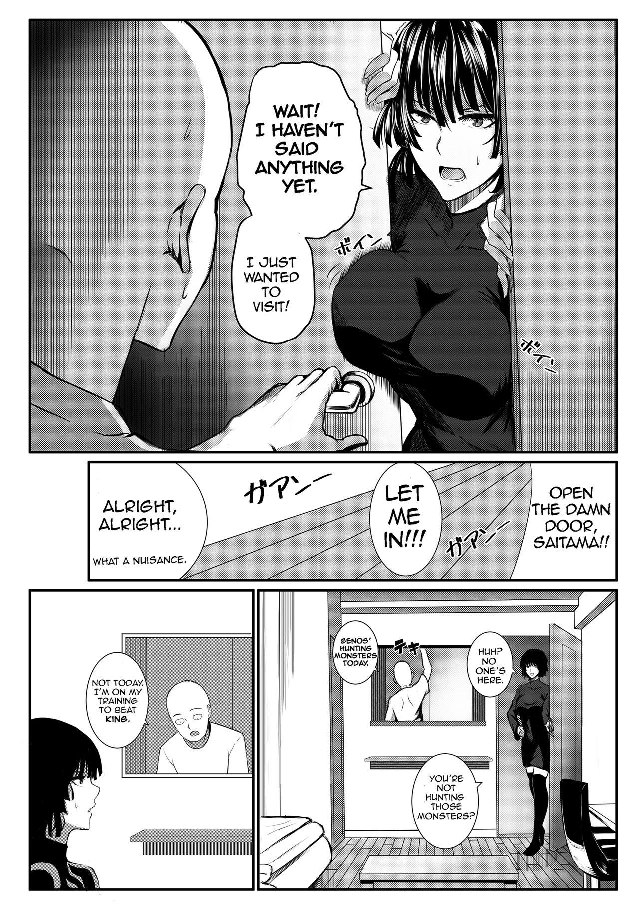 Caliente ONE THRUST-MAN - One punch man Asslicking - Page 4