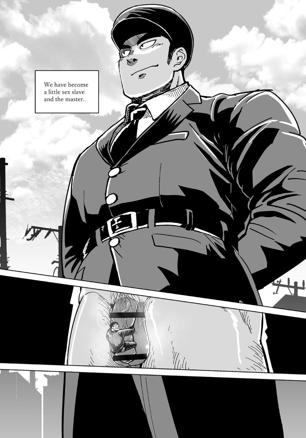 Sucking Dick Kobito Shachou wa Oogata Shinjin no Omocha - The Tiny President - Original Suck - Page 34