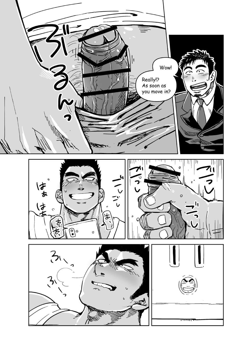 Negra Kobito Shachou wa Oogata Shinjin no Omocha - The Tiny President - Original Blow Job - Page 6