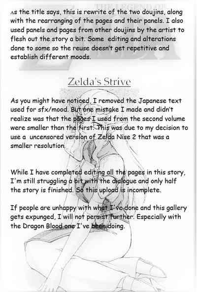 Legend of Zelda; Zelda's Strive 2