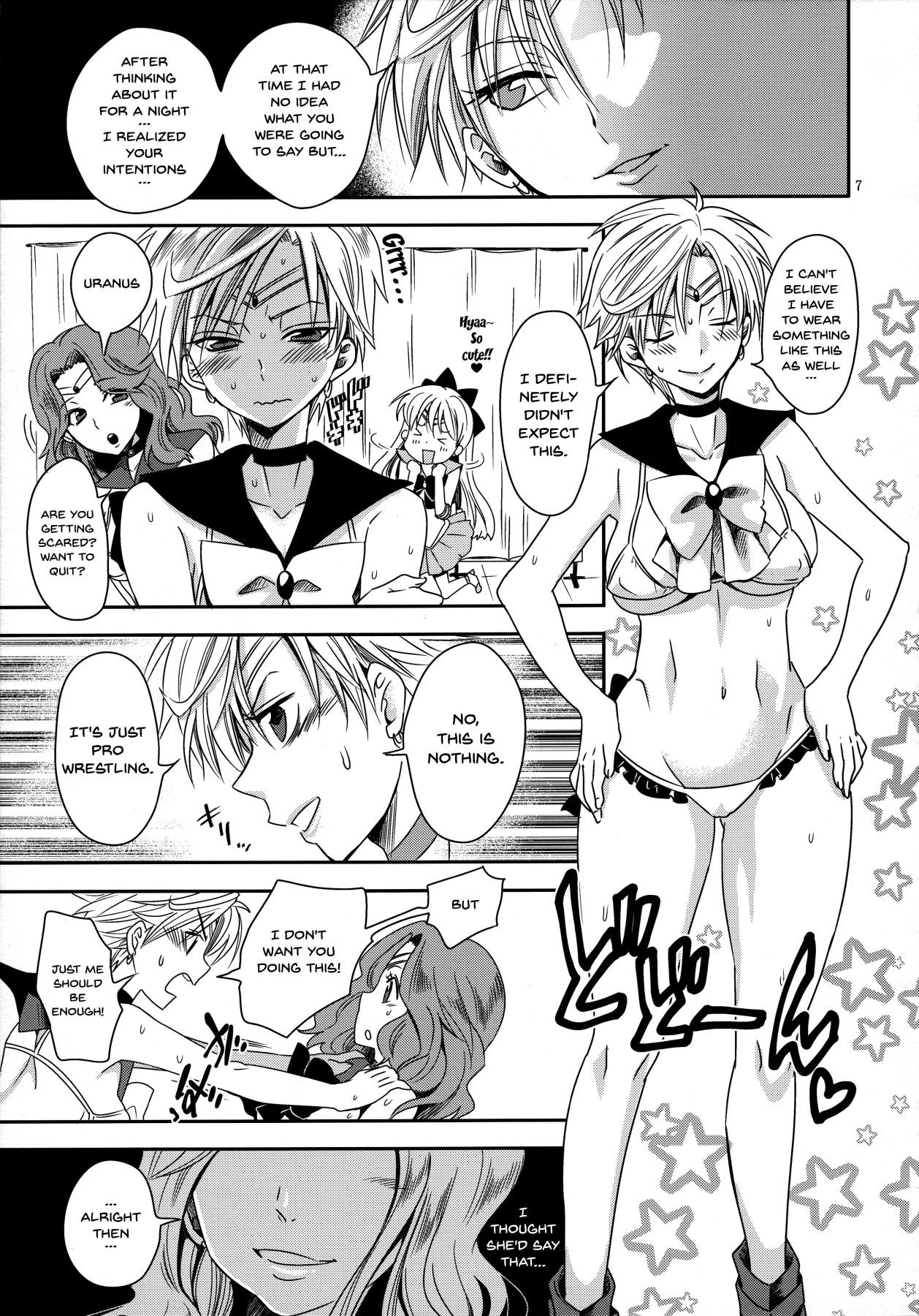 (C89) [Kurione-sha (YU-RI)] Idol Senshi ni Oshioki! ~Uranus no Junan Hen~ | Punishment For An Idol Soldier! ~Uranus Passion Edition~ (Bishoujo Senshi Sailor Moon) [English] {Doujins.com} 5