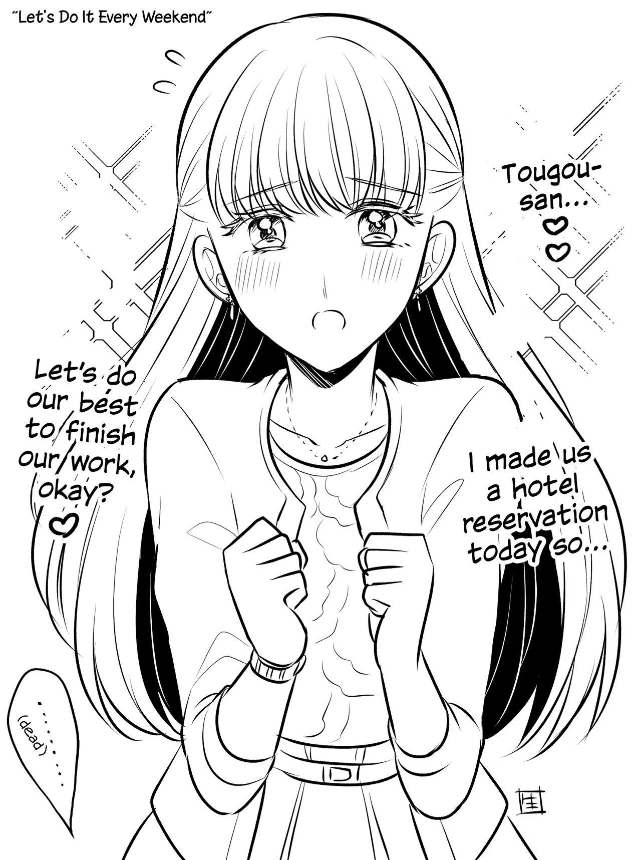 Shemales [Tabehoudai (Yakiniku)] Tougou-san and Sayama-san's White Day + Twitter stuff [English] {WSDHANS} - Original Tinder - Page 23