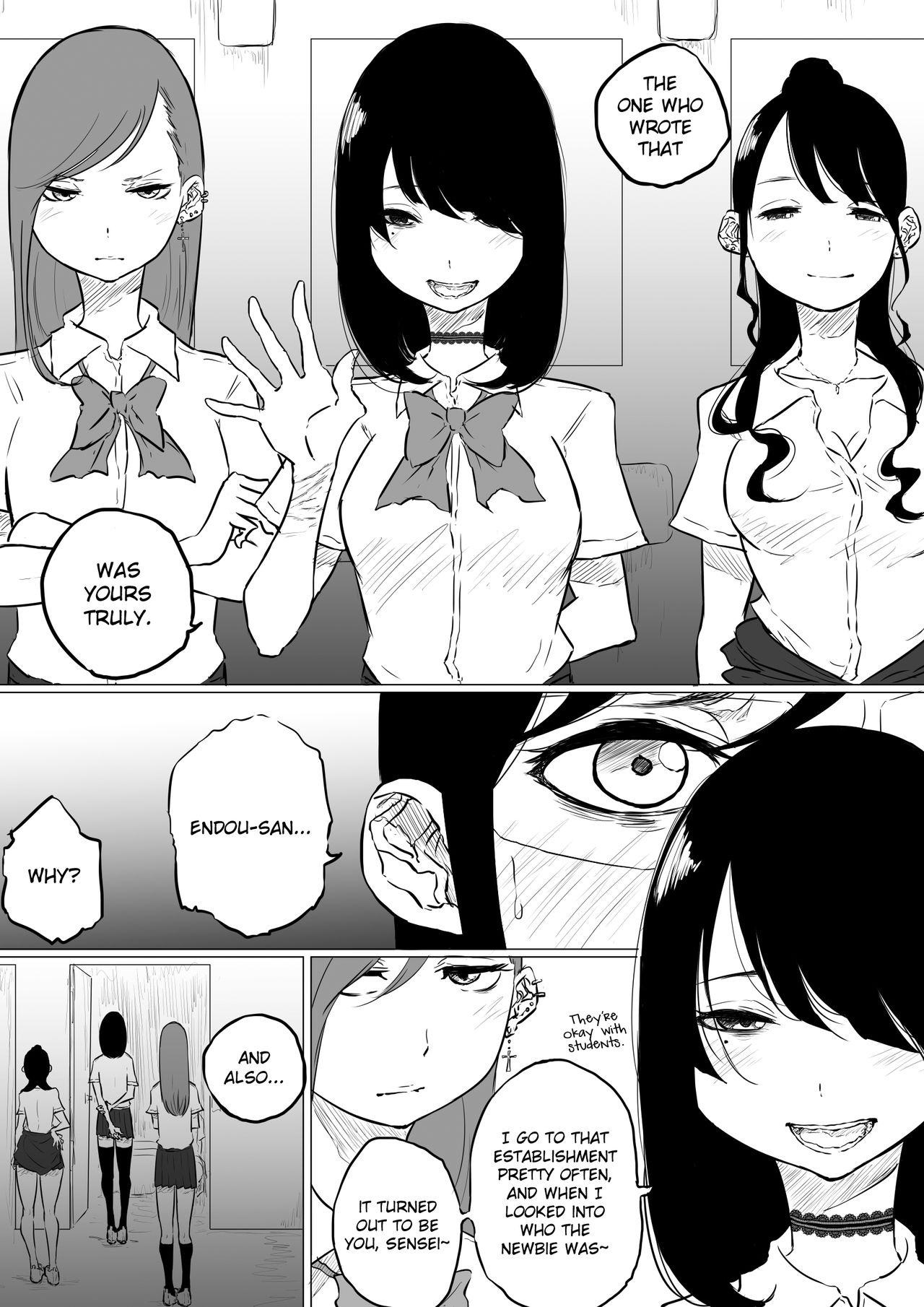 Girls Getting Fucked Sousaku Yuri: Les Fuuzoku Ittara Tannin ga Dete Kita Ken | I Went to a Lesbian Brothel and My Teacher Was There - Original Milfsex - Page 7