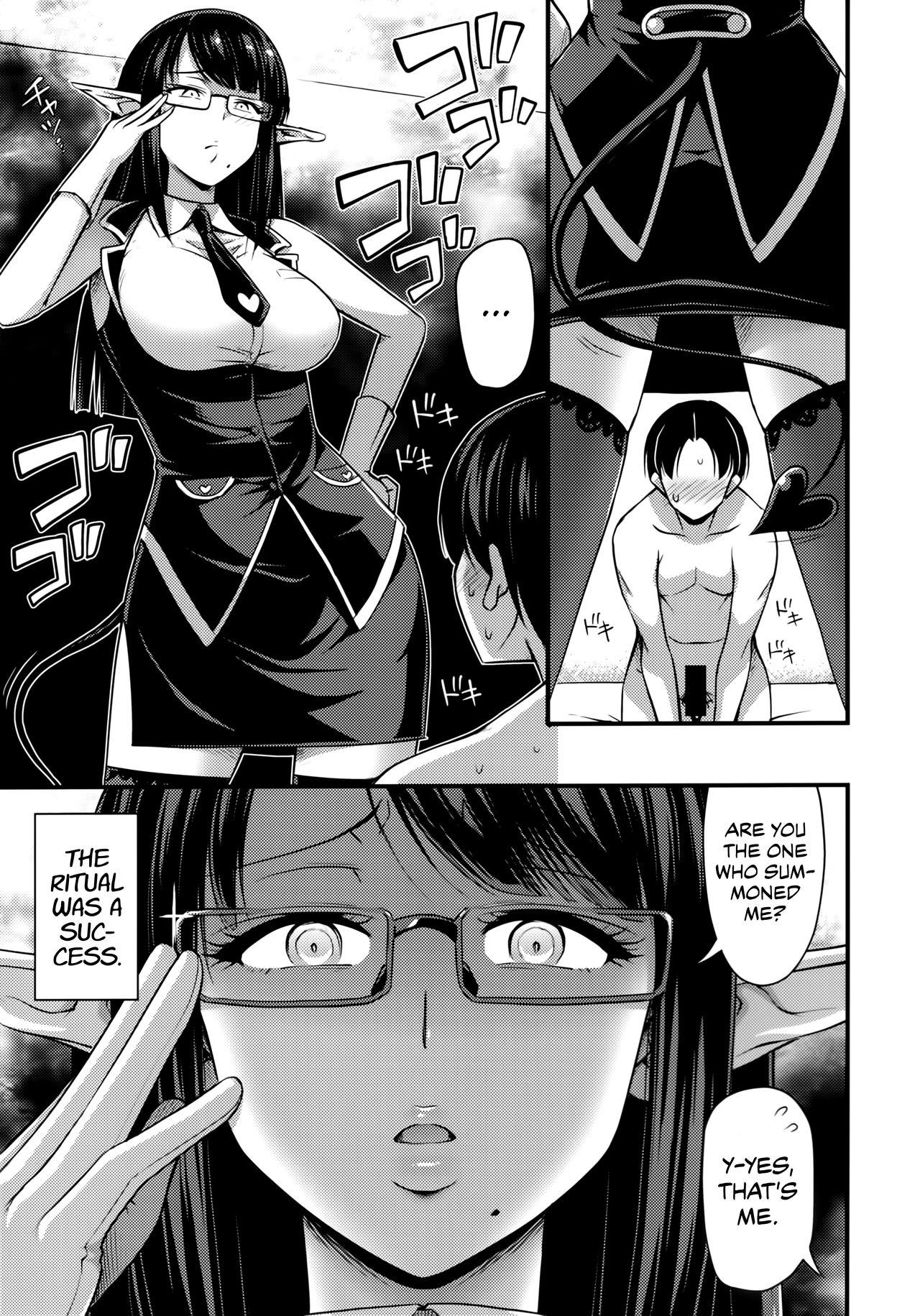 Big Dick Sennin no Succubus o Oyobi Kudasai | Please Summon a Professional Succubus - Original Bubblebutt - Page 4