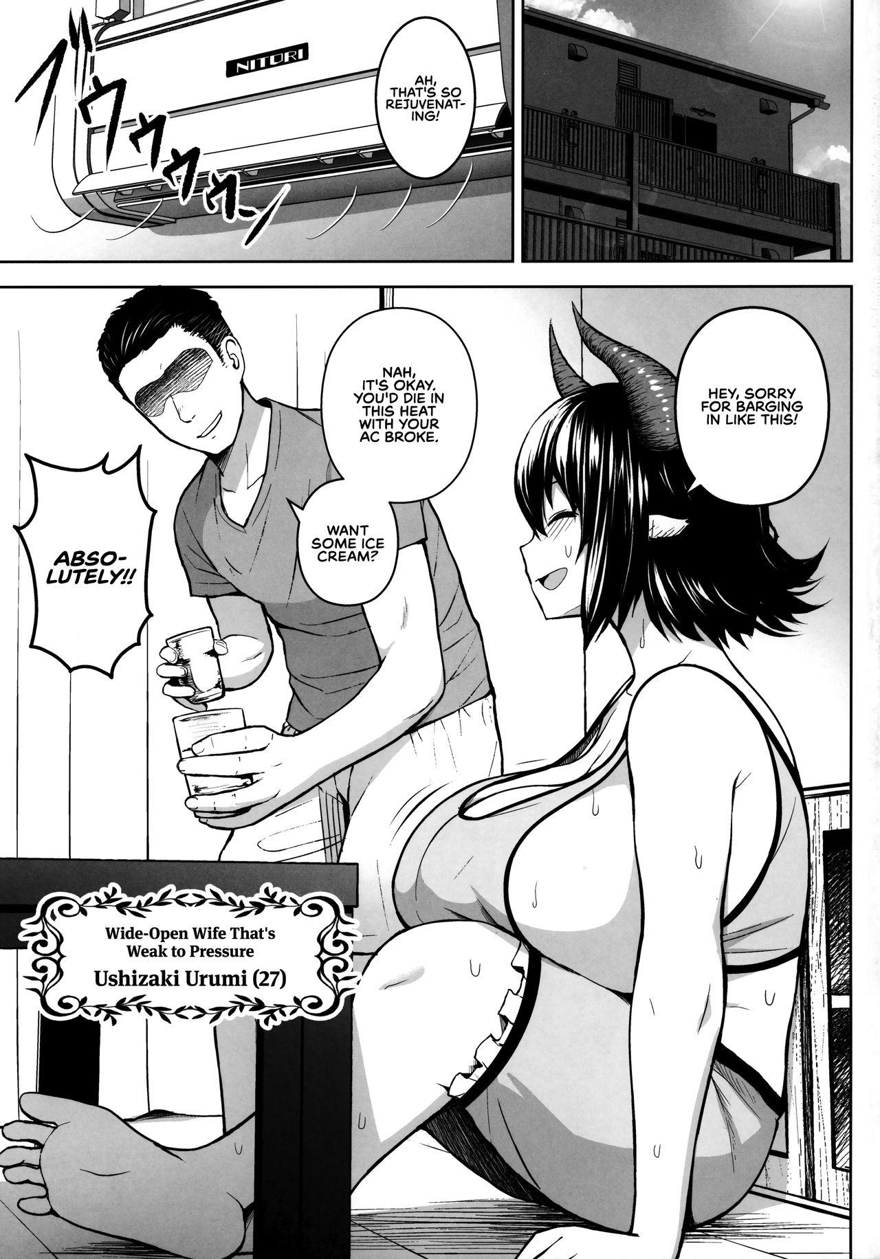 Transex Oku-san no Oppai ga Dekasugiru noga Warui! | It's Your Fault for Having Such Big Boobs, Miss! - Touhou project Erotica - Page 3