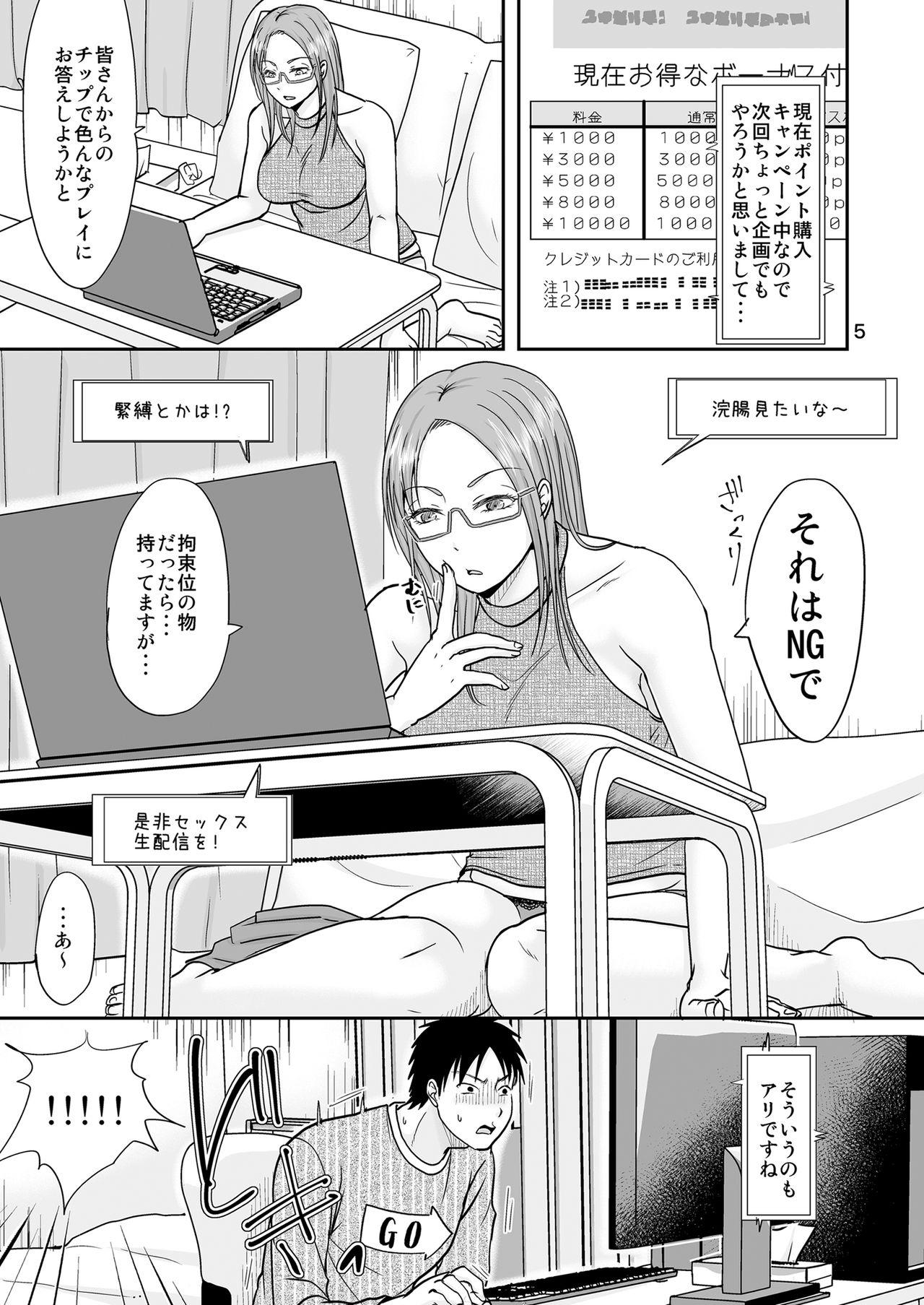 Camgirl Otonari-san to Koukai Seikatsu - Original Blackmail - Page 4