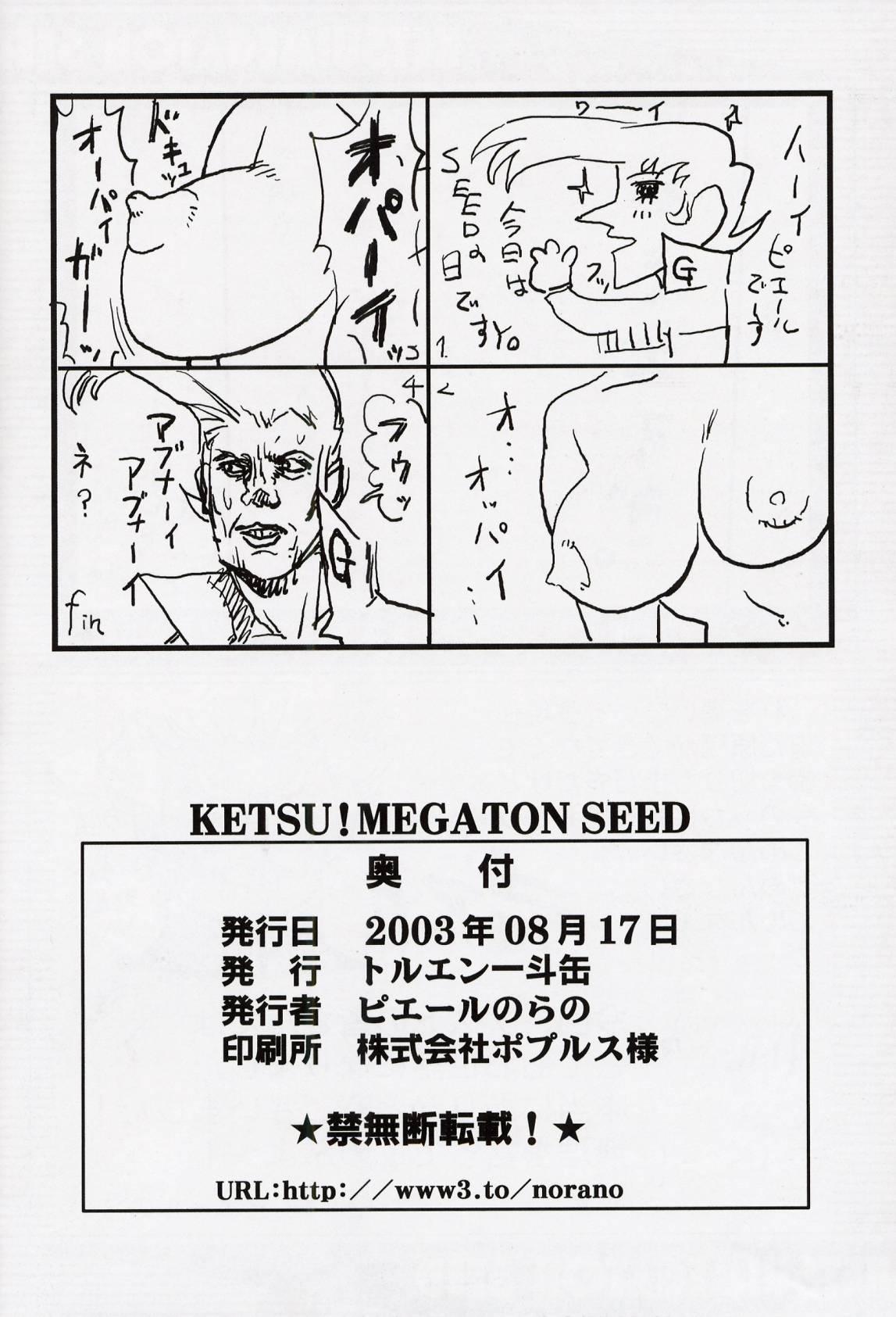 (C64) [Toluene Ittokan (Pierre Norano, Shinagawa Ham)] Ketsu Megaton Seed (Gundam Seed) [Chinese] 【零食汉化组】 57