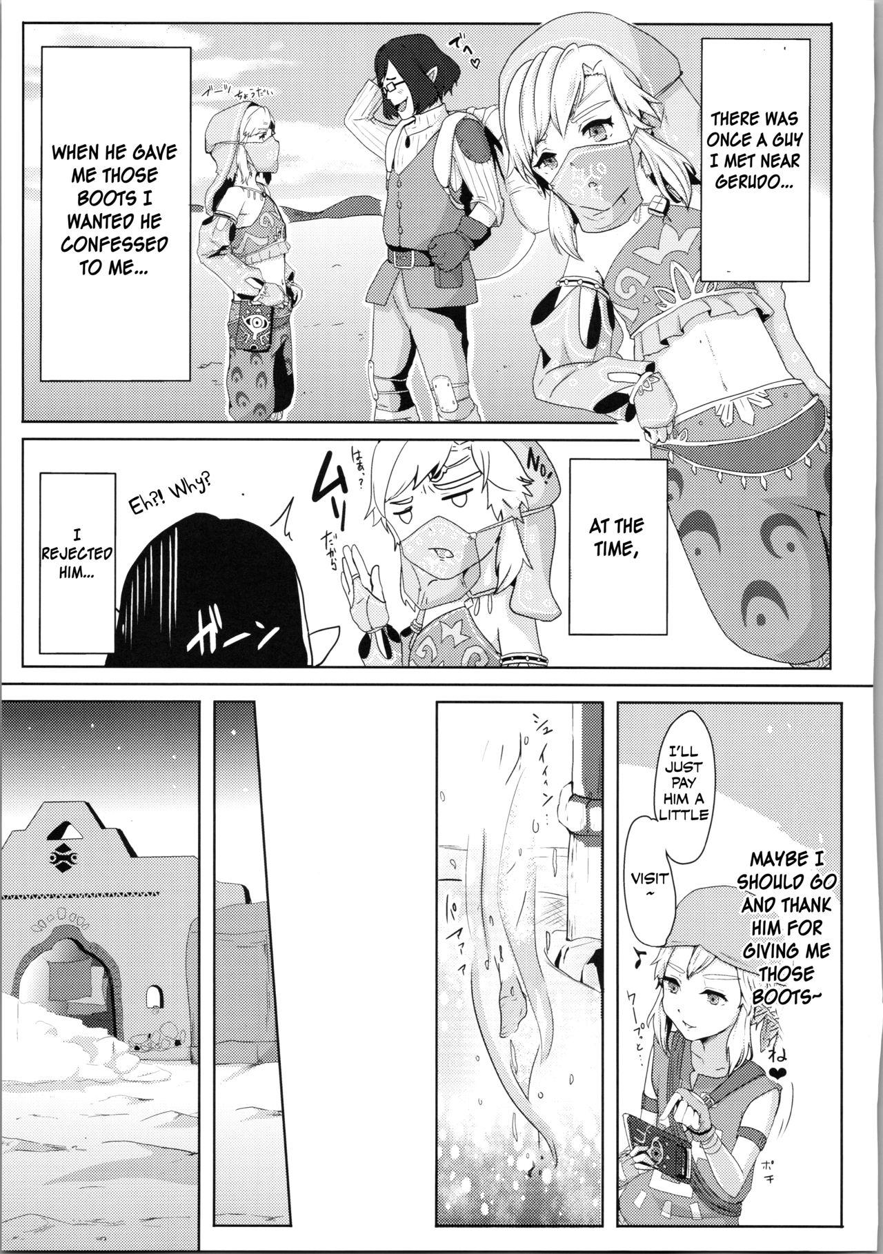 Pounded Yokujou Yuusha wa Sex ga Shitai - The legend of zelda And - Page 5