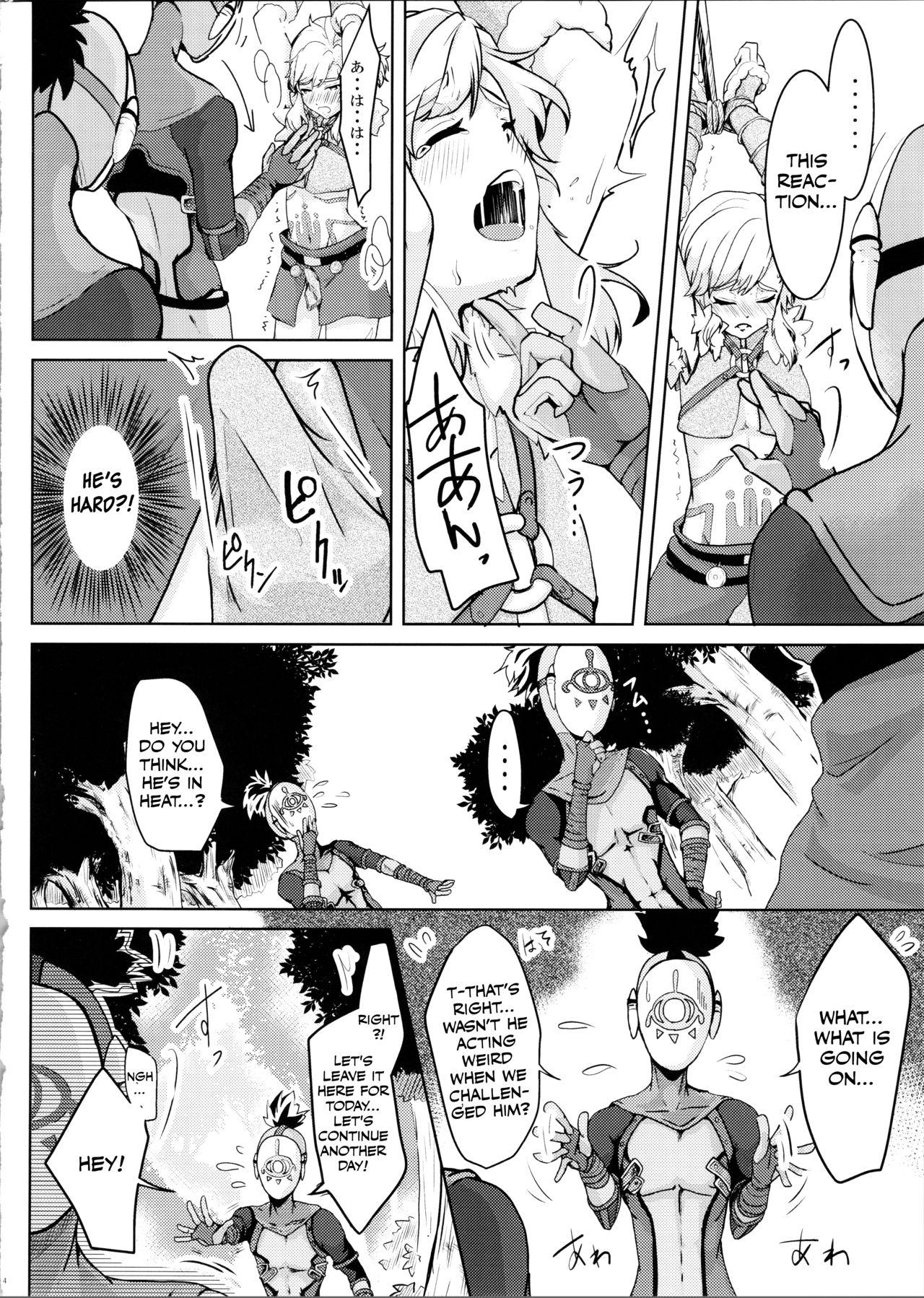 Amatuer Sex Hobaku Shita Yuusha ni Adauchi o - The legend of zelda Jerk Off Instruction - Page 6