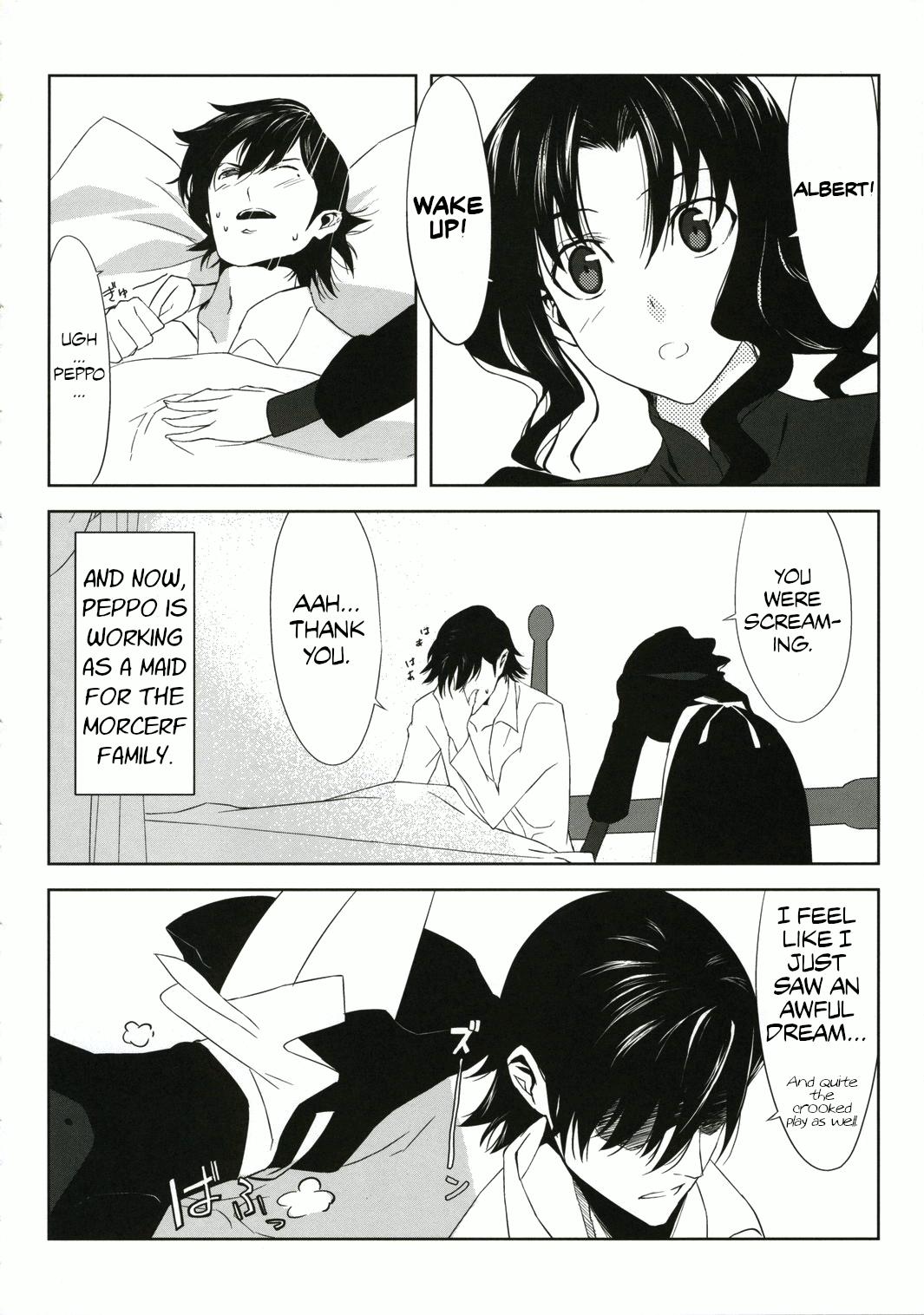Lesbiansex Fantasmic Nocturne - Gankutsuou Spit - Page 8