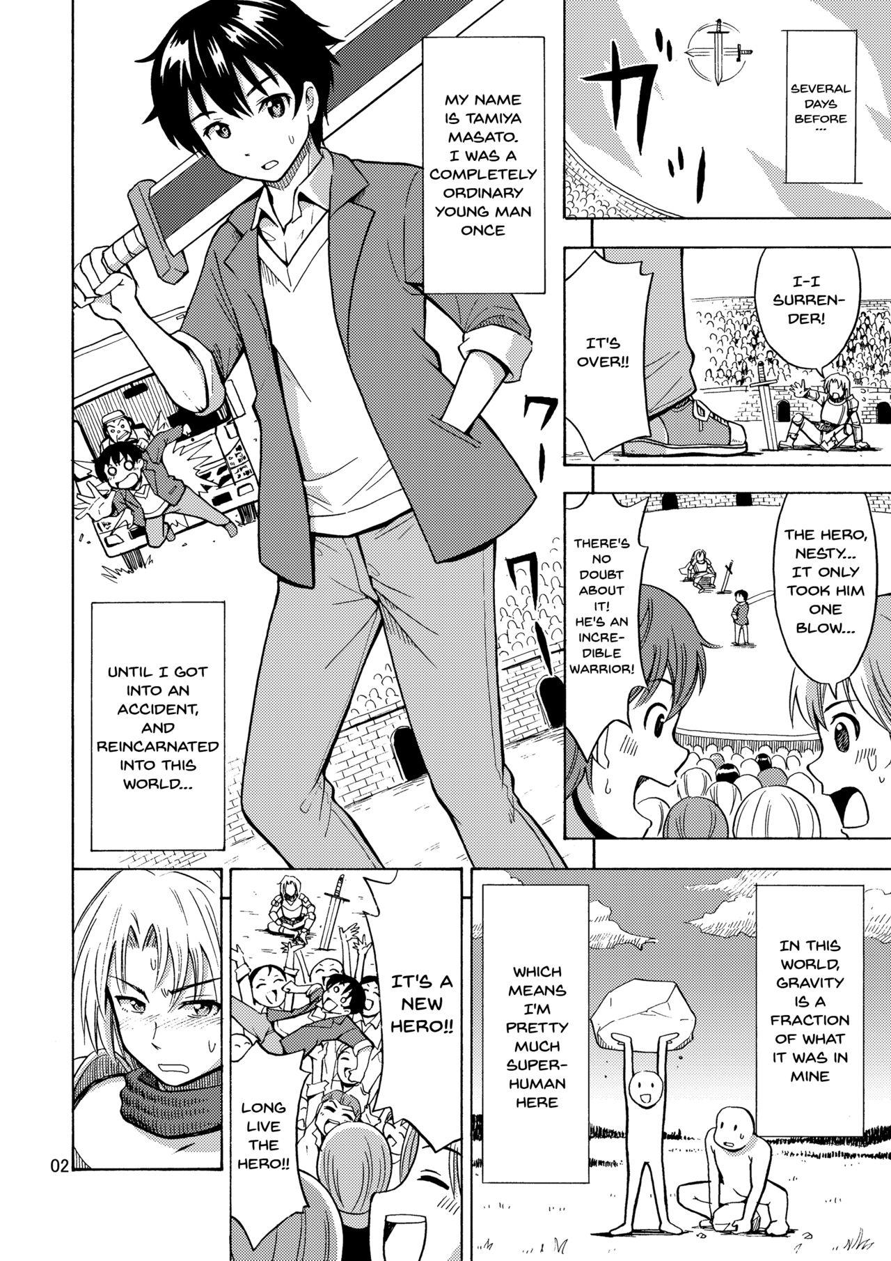 High Yuusha wa Onnanoko ni Naru Noroi o Kakerareta! - Original Petite Teenager - Page 3