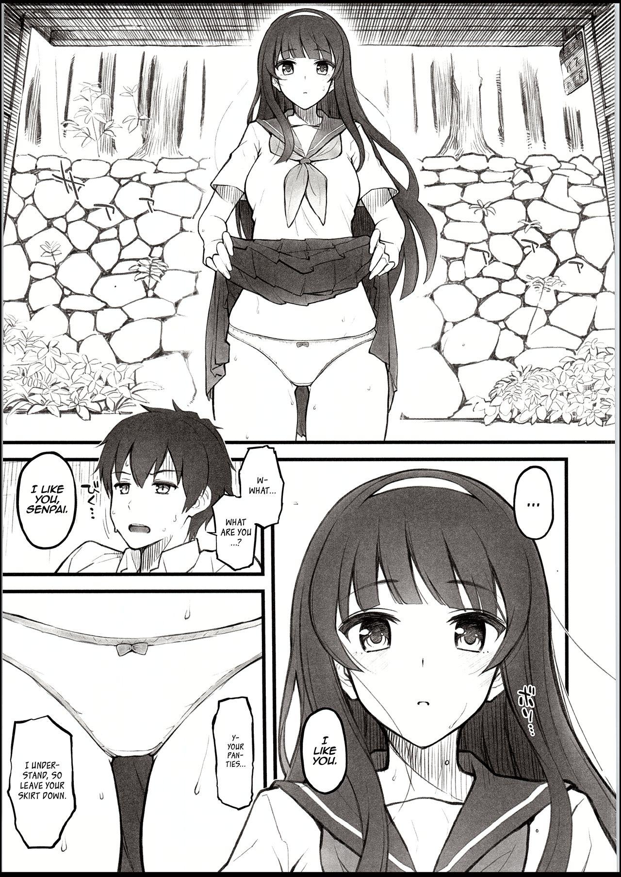 Highheels Natsu no Hi, Kouhai to, Bus-tei de. | On a Summer Day, with My Kouhai, at the Bus Stop. - Original Squirt - Page 6