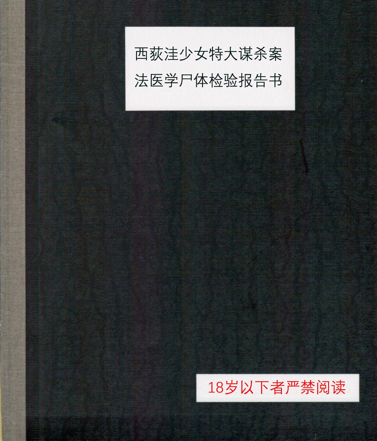 (C95) [02 (Harasaki)] Nishiogikubo Shoujo Satsugai Jiken Shihou Kaibou Kiroku| (C95)西荻洼少女特大谋杀案法医学尸体检验报告书[个人翻译][中文翻译] 0