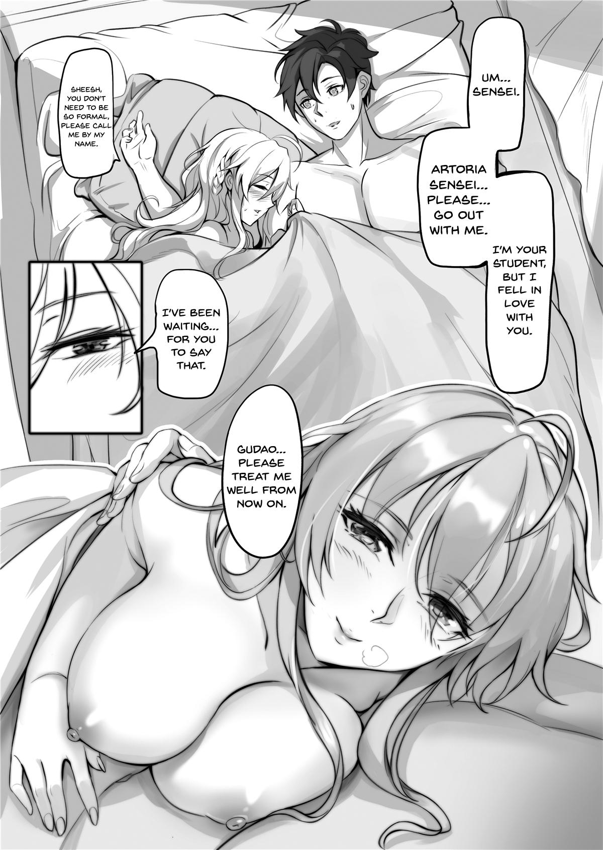 Body Massage Kyoushi Taiken | The Teacher Experience - Fate grand order Babes - Page 35