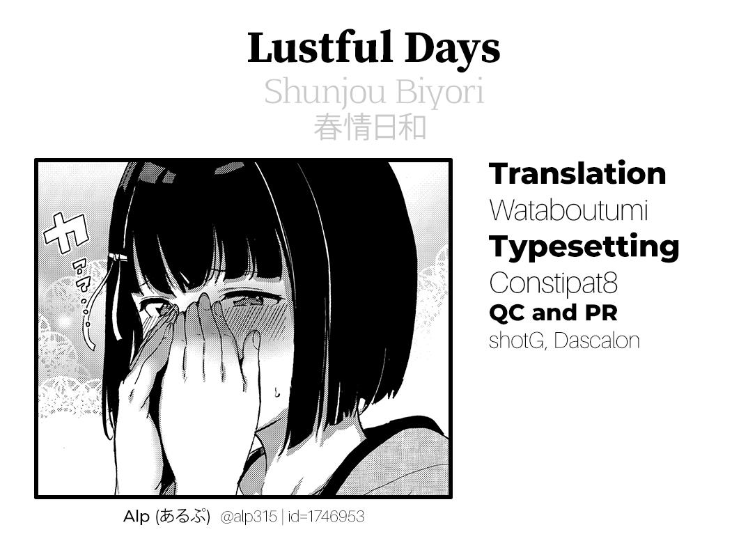 Tits Shunjou Biyori | Lustful Days - Original Analplay - Page 35