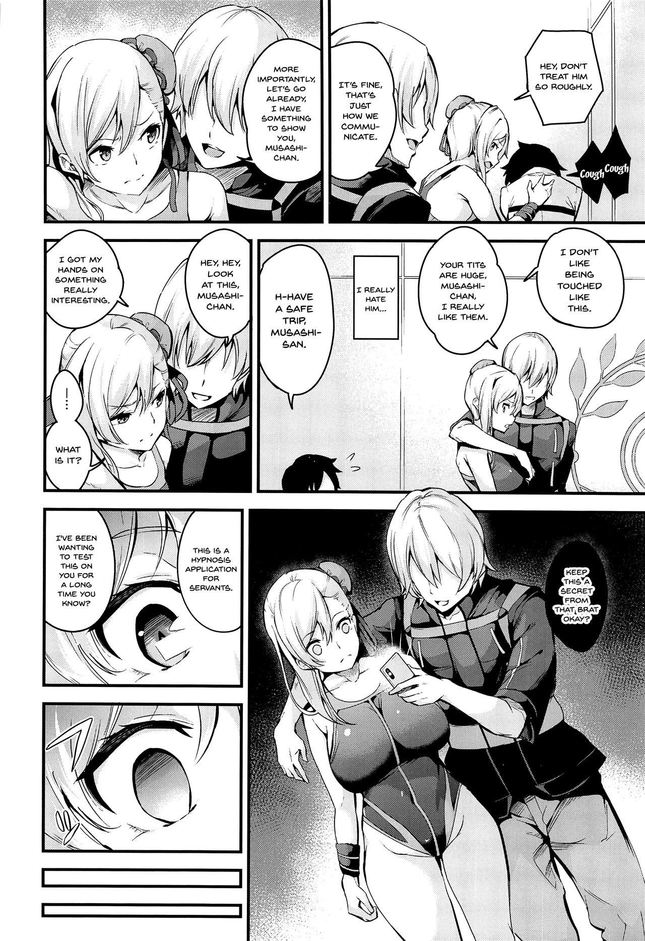 Freeporn (C97) [Nasi-pasuya (Nasipasuta)] Musashi-chan no NTR Saimin | Hypno NTR With Musashi-Chan (Fate/Grand Order) [English] {Doujins.com} - Fate grand order Kinky - Page 7