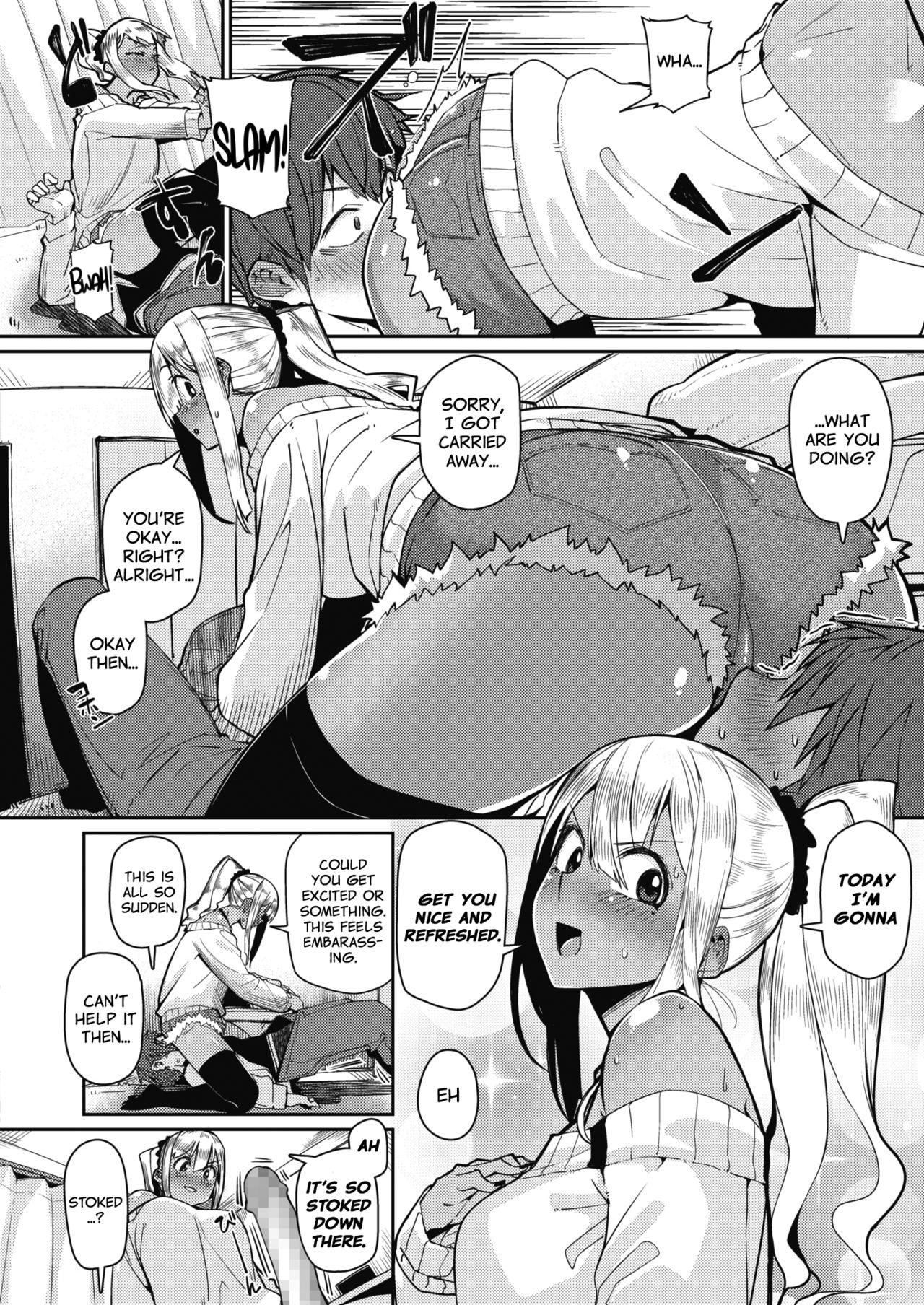 Dick Suck Gekkan "The Bitch" o Mita Onna no Hannou ni Tsuite | About the Reaction of the Girl Who Saw "The Bitch Monthly" Titjob - Page 6