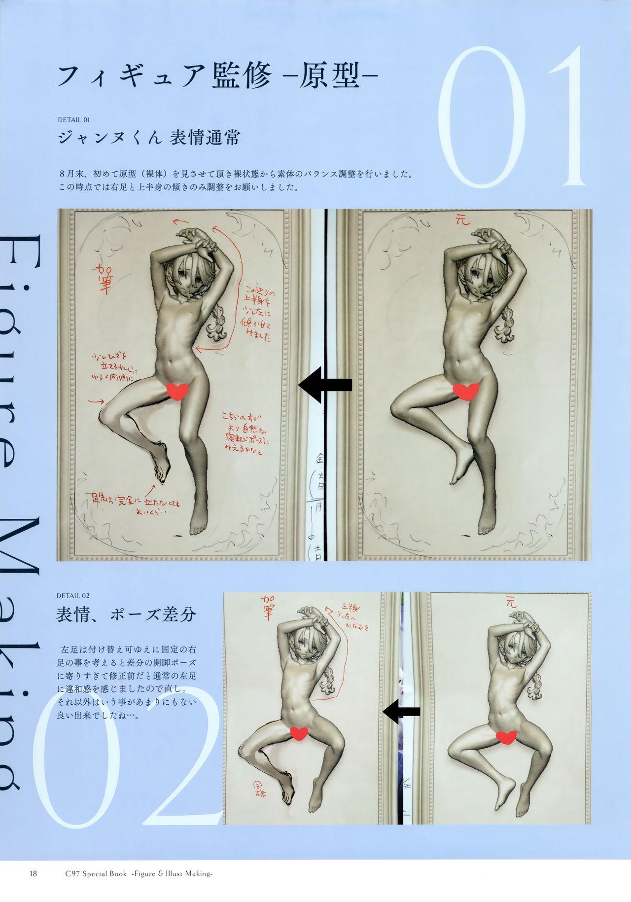 Figure Kanshuu & Illust Making Hon 17