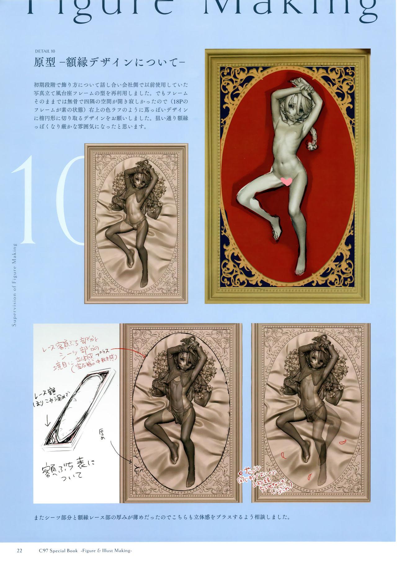 Figure Kanshuu & Illust Making Hon 21