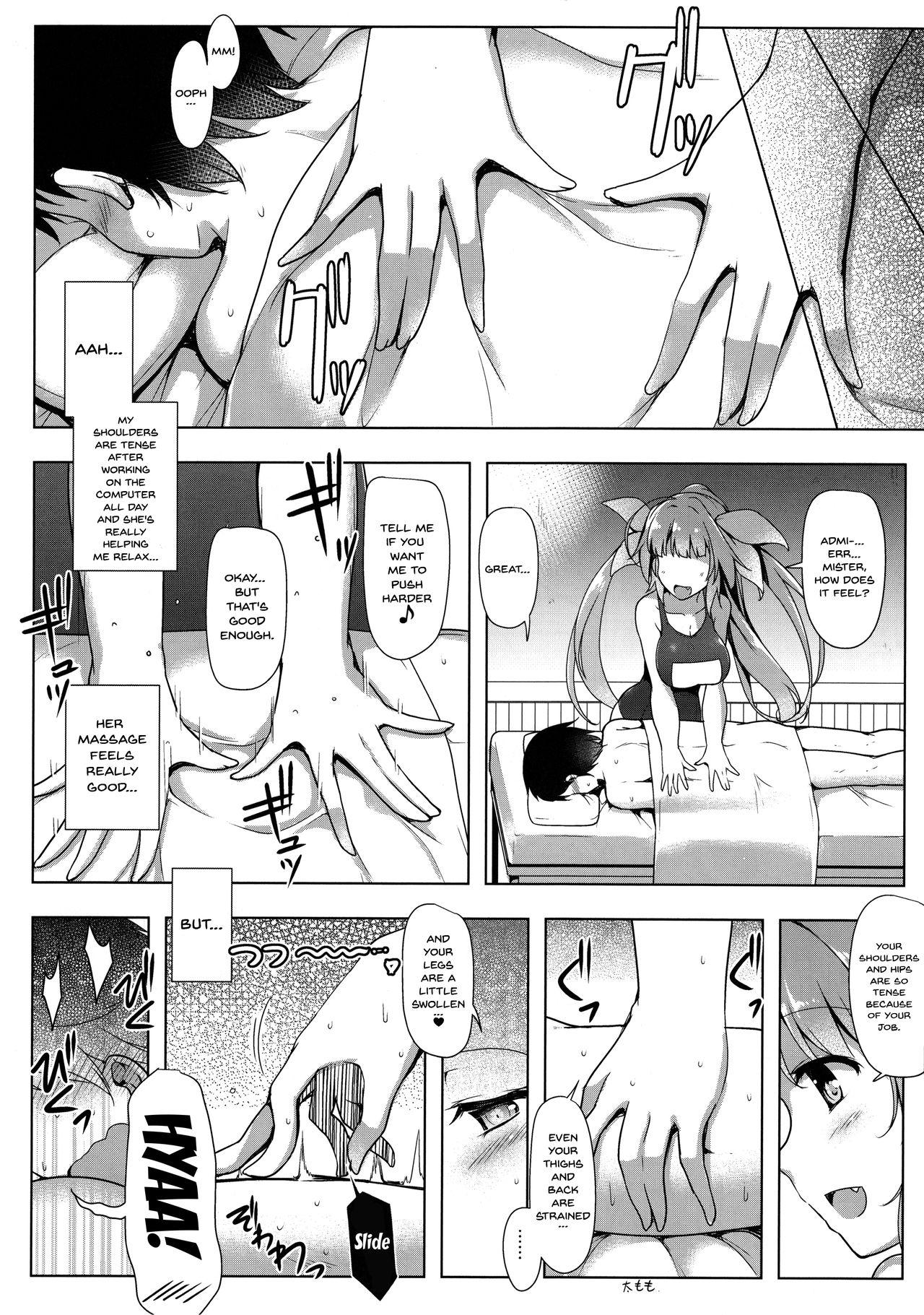 Ex Girlfriends Kankourei Gaiden: Kaishun Men's Massage I-*** - Kantai collection Tanga - Page 8