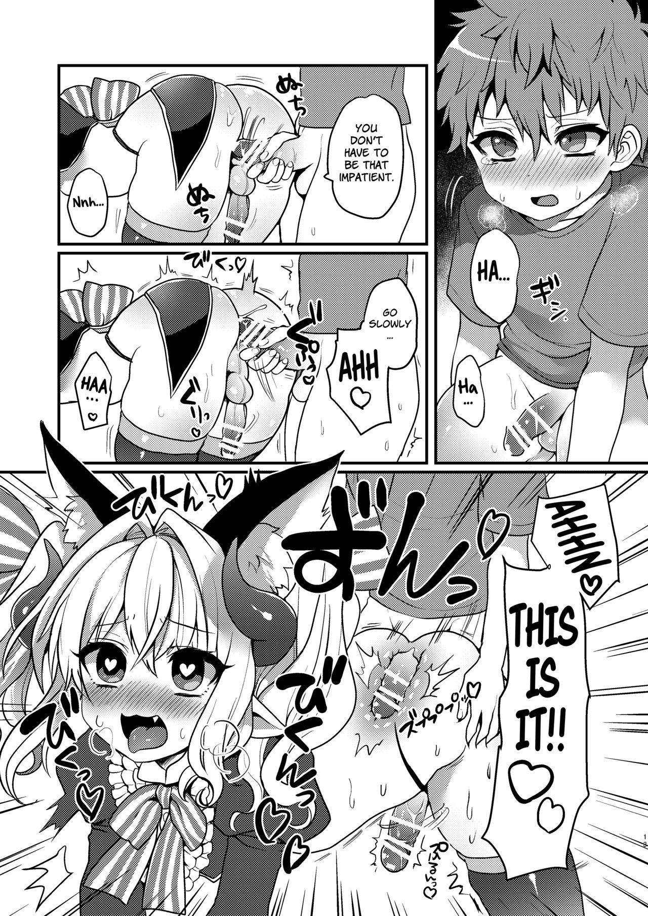 Eating Pussy Inma-kun no Ecchi na Yume ni Nayamasareru Otokonoko no Hanashi - Original Fat Ass - Page 13