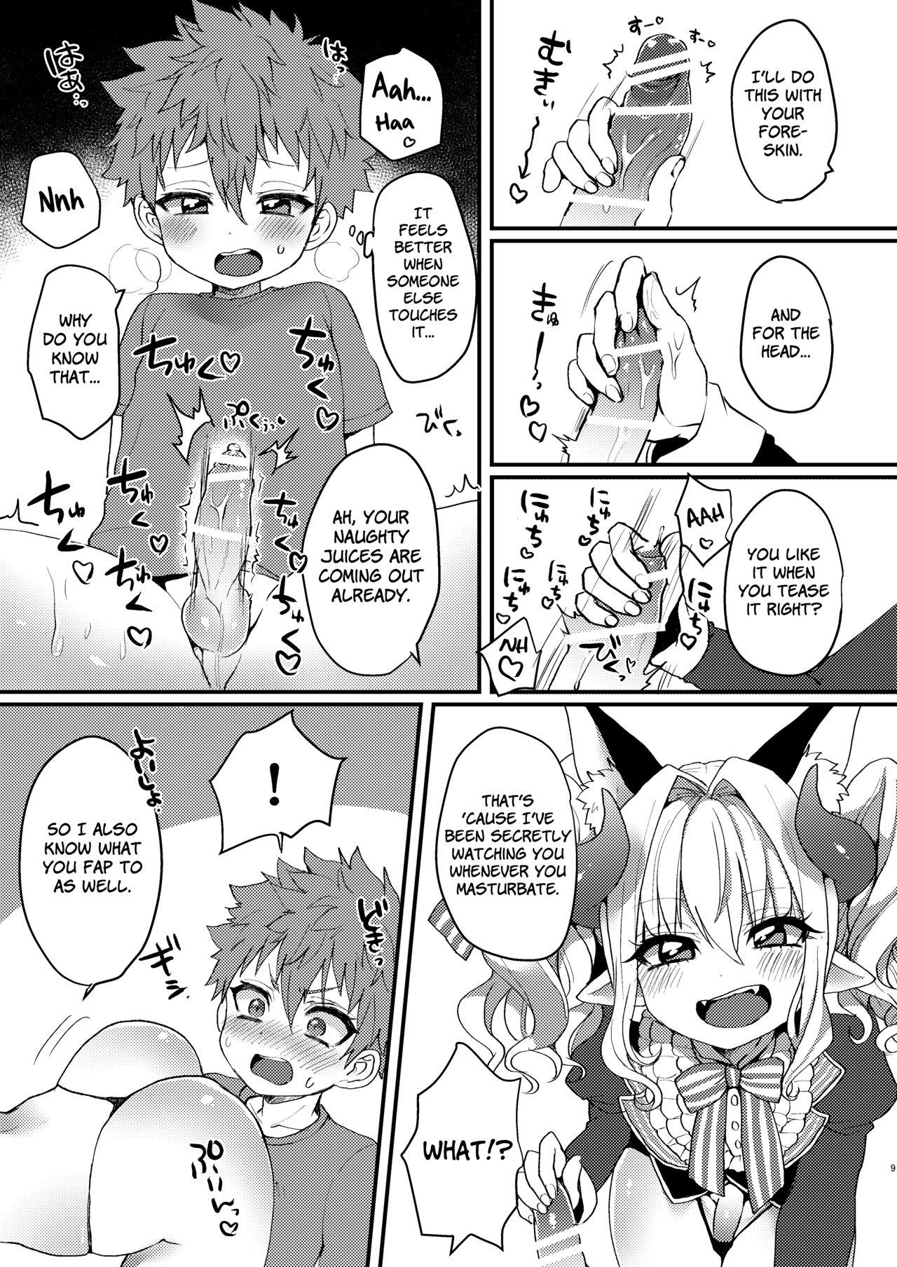 Rubbing Inma-kun no Ecchi na Yume ni Nayamasareru Otokonoko no Hanashi - Original Tan - Page 9