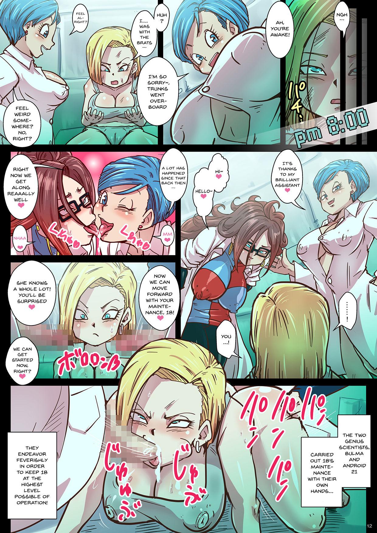 Sexy Sluts Chou Gekiroku! Shasei no Shunkan! Jinzou Ningen 24-ji! - Dragon ball z Cock Suck - Page 12