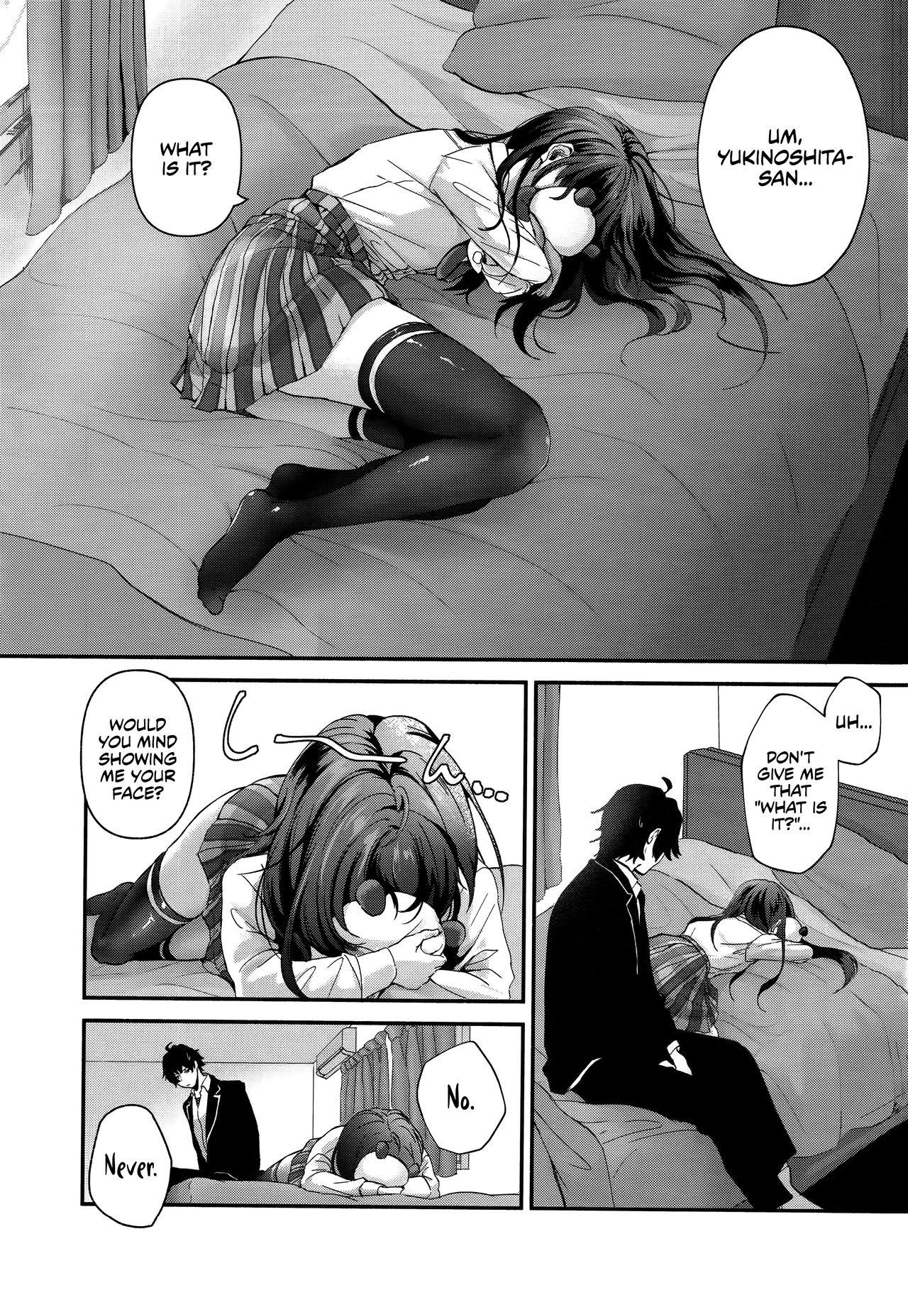 Suckingdick Yukinohi. - Yahari ore no seishun love come wa machigatteiru Hardcore Porno - Page 2