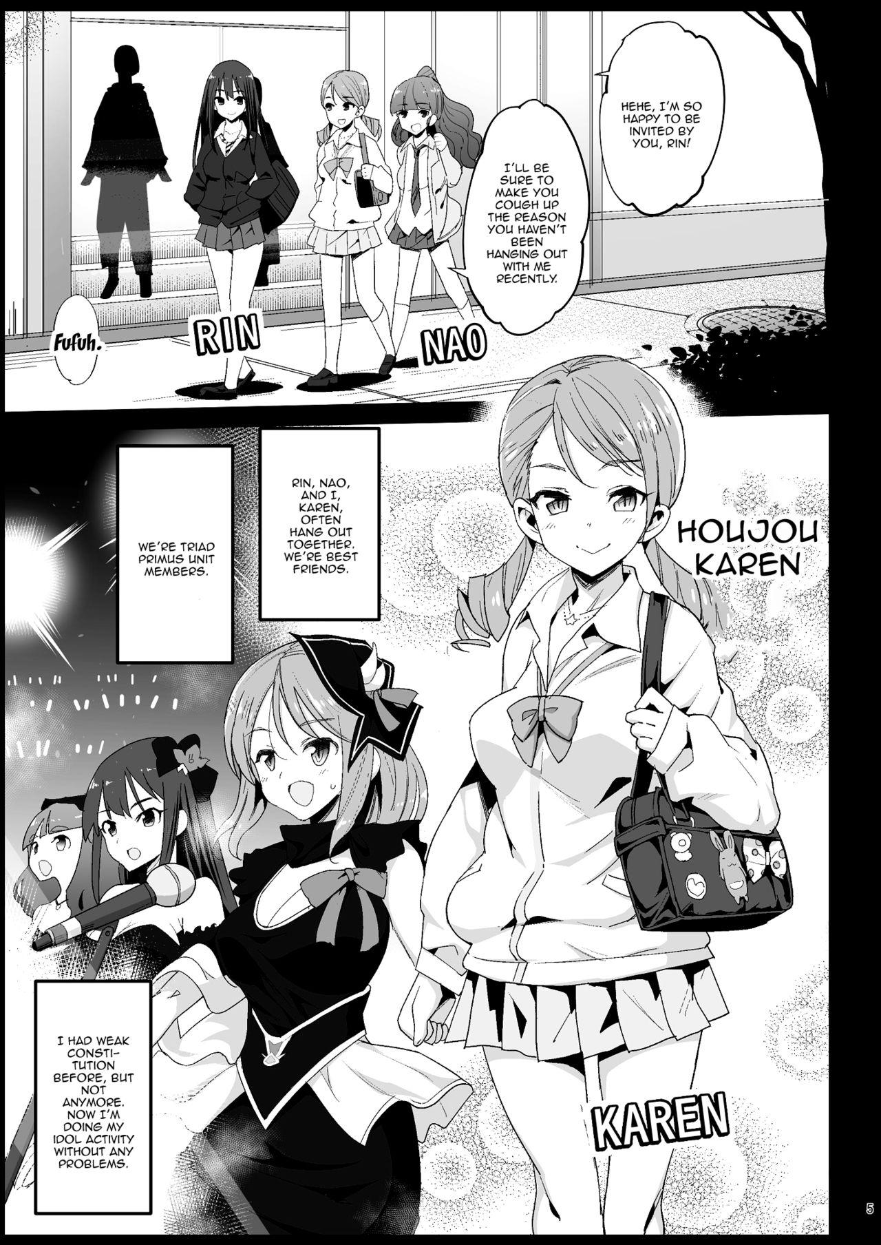 Novinhas Hojo Karen, Ochiru - The idolmaster Flash - Page 4