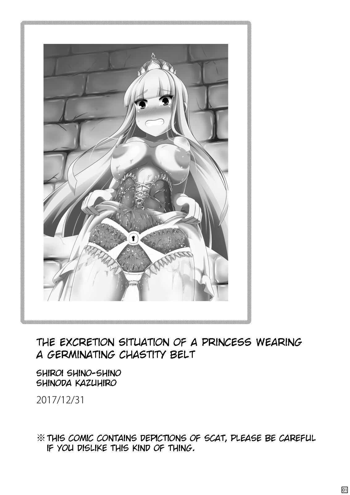 Sodatsu Teisoutai o Haita Ohime-sama no Haisetsu Jijou/The Excretion Situation of the Princess wearing a Growing Chasity Belt 1