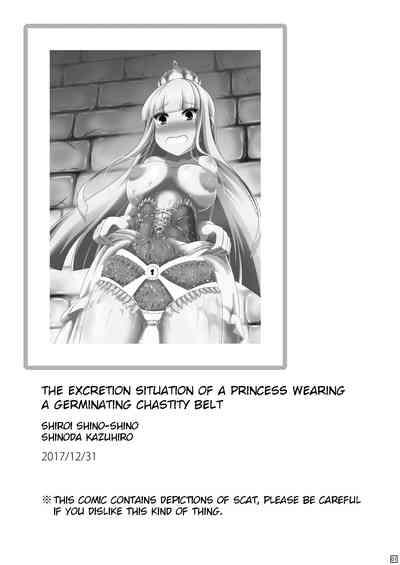 Sodatsu Teisoutai o Haita Ohime-sama no Haisetsu Jijou/The Excretion Situation of the Princess wearing a Growing Chasity Belt 2