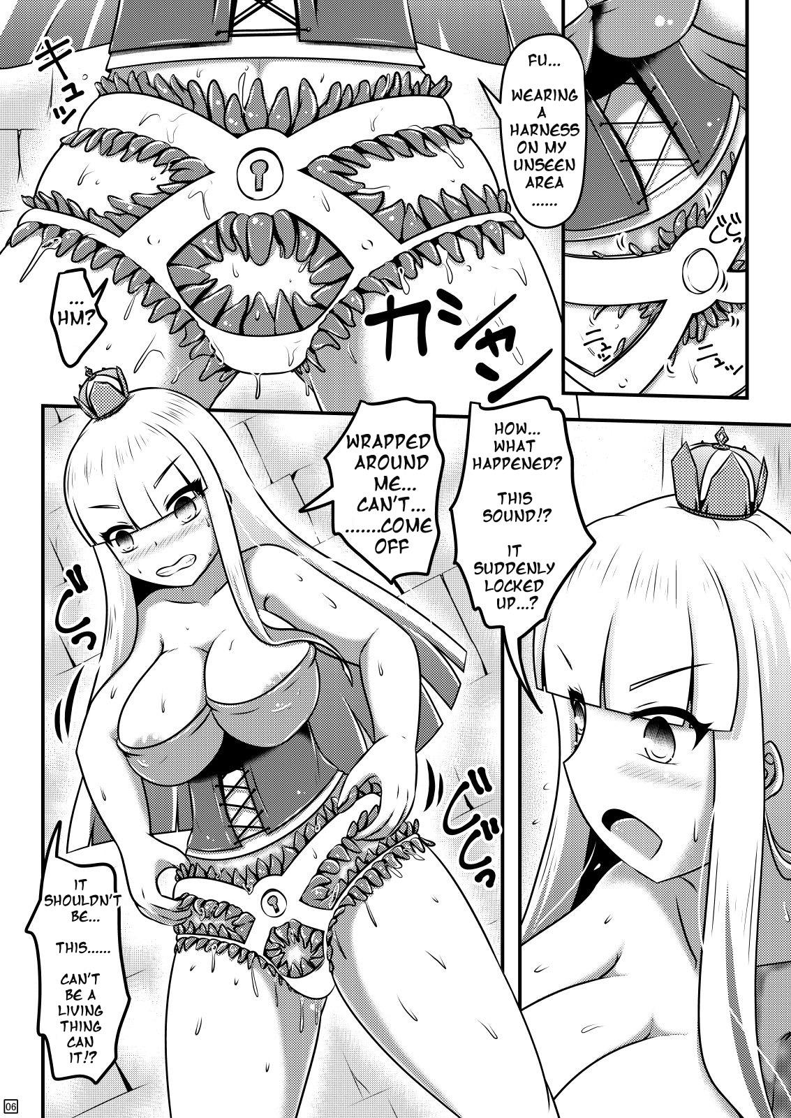 Foreplay Sodatsu Teisoutai o Haita Ohime-sama no Haisetsu Jijou/The Excretion Situation of the Princess wearing a Growing Chasity Belt - Original Teenies - Page 7