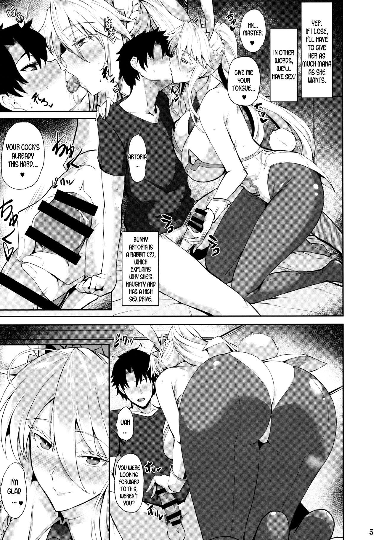 Friends Bunny de H na Chichiue-sama - Fate grand order Orgasmus - Page 6