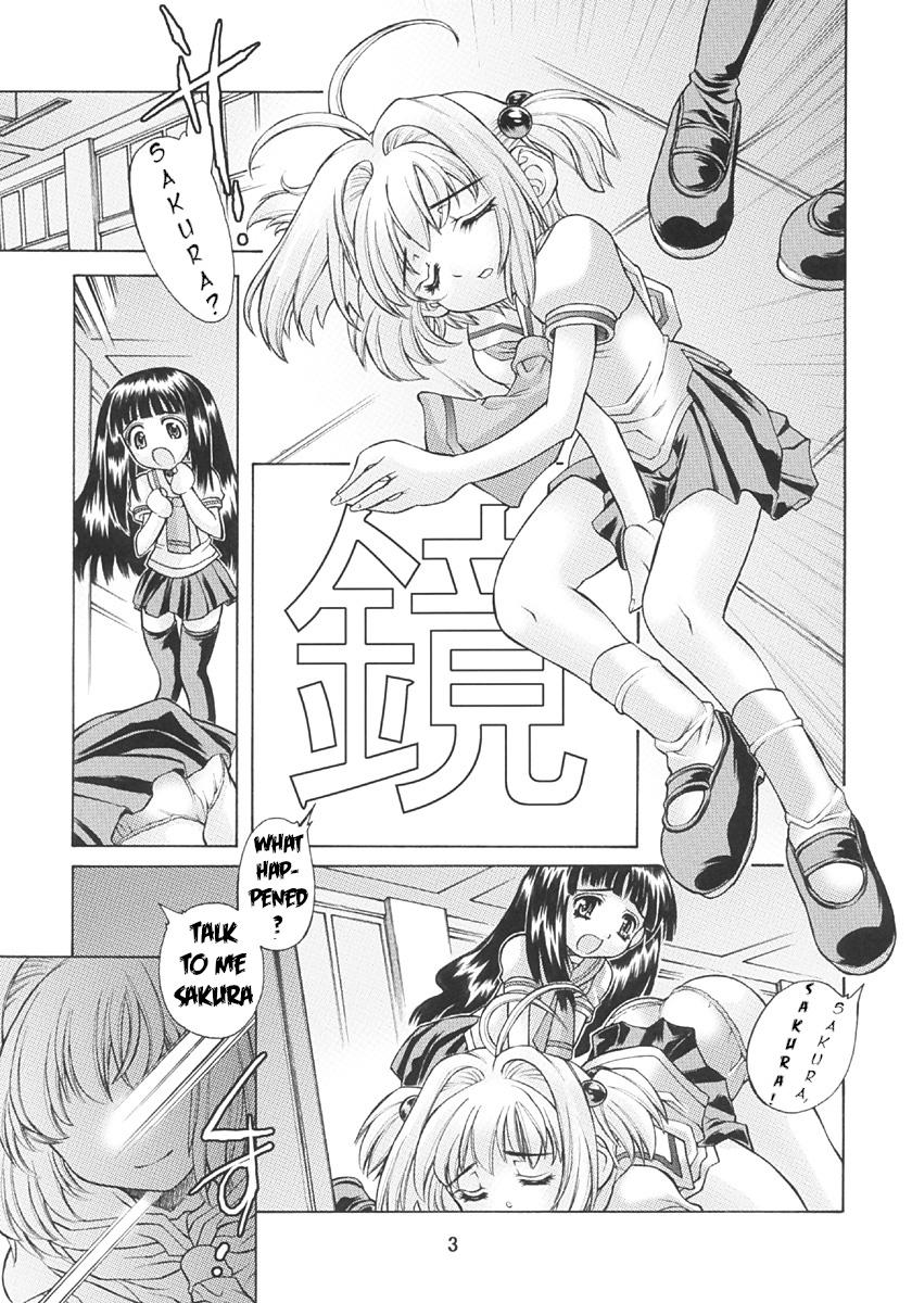 Caliente Kagami no Naka no CHERRIES - Cardcaptor sakura Transex - Page 2