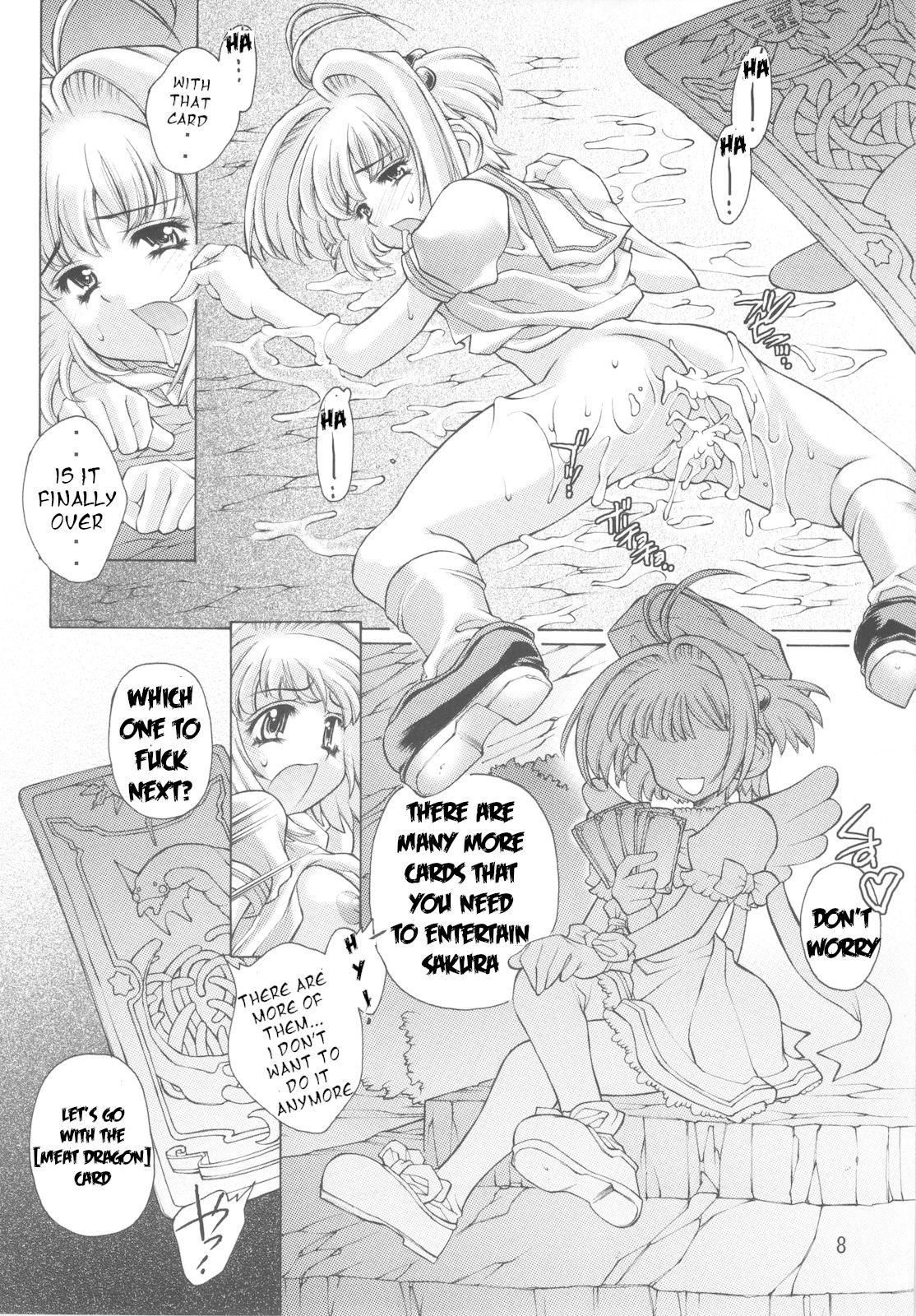 Bitch Kagami no Naka no CHERRIES 2nd - Cardcaptor sakura Gay Group - Page 8
