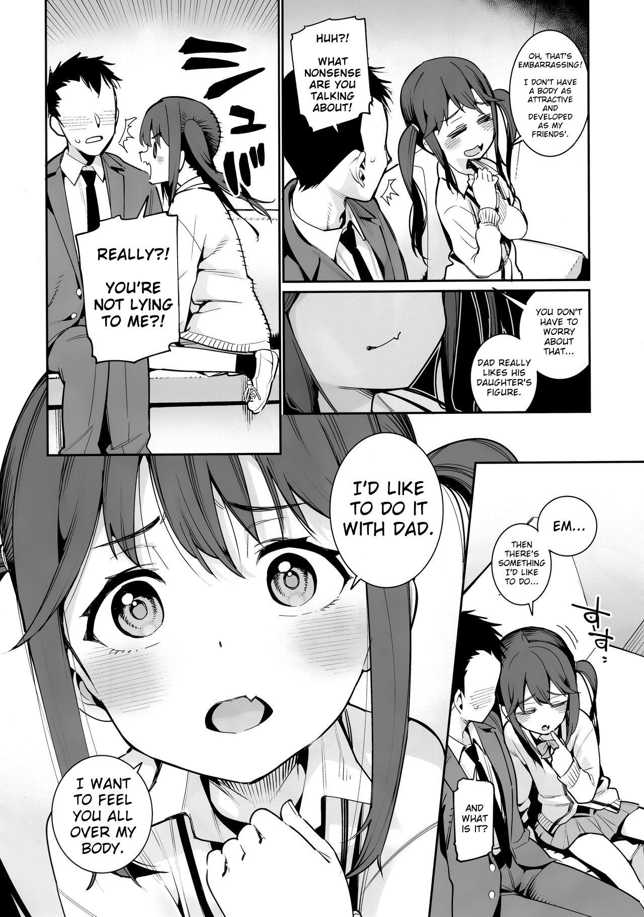 Eng Sub Kyou dake, Papa to Musume. | Just for today - Original Amateurs Gone - Page 6