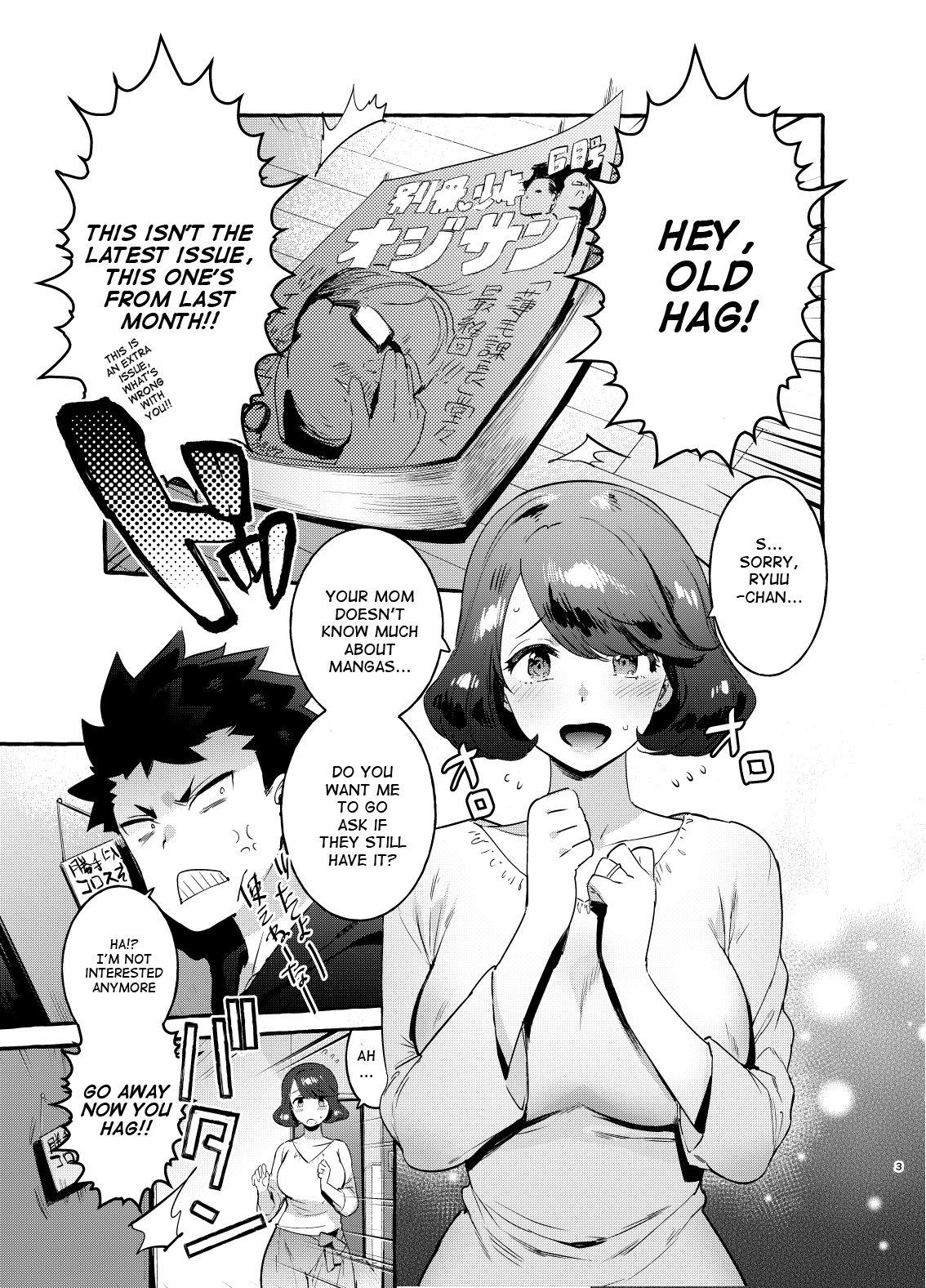 Clothed Sex Omae no Kaa-chan Kyokon!! - Original Sucking Dick - Page 2