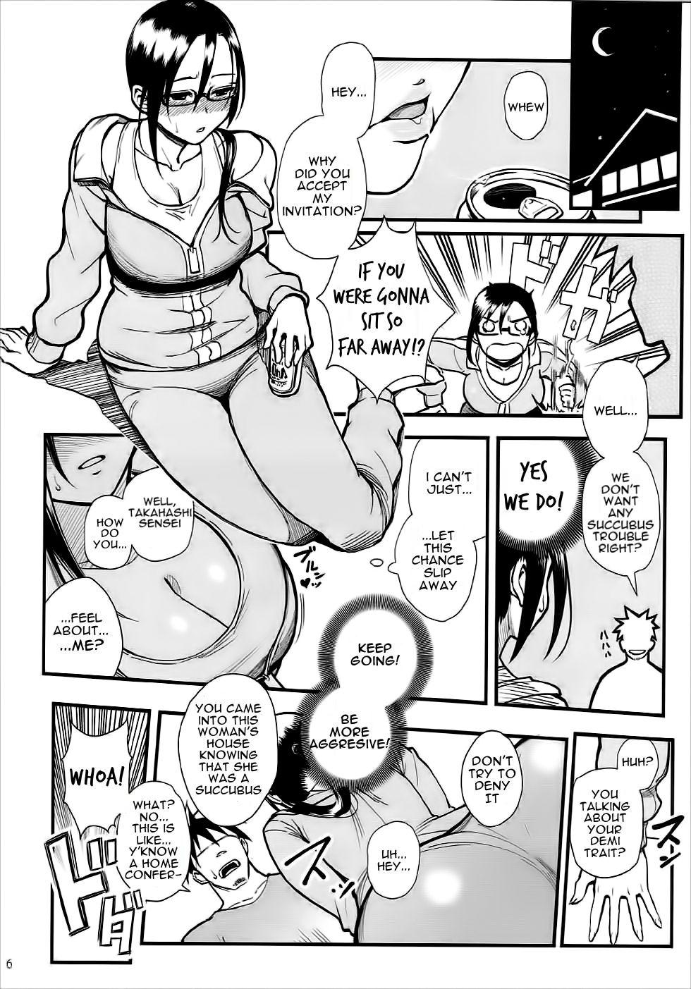 Mmf Satou-sensei wa Kataritai - Demi chan wa kataritai Massage Creep - Page 5