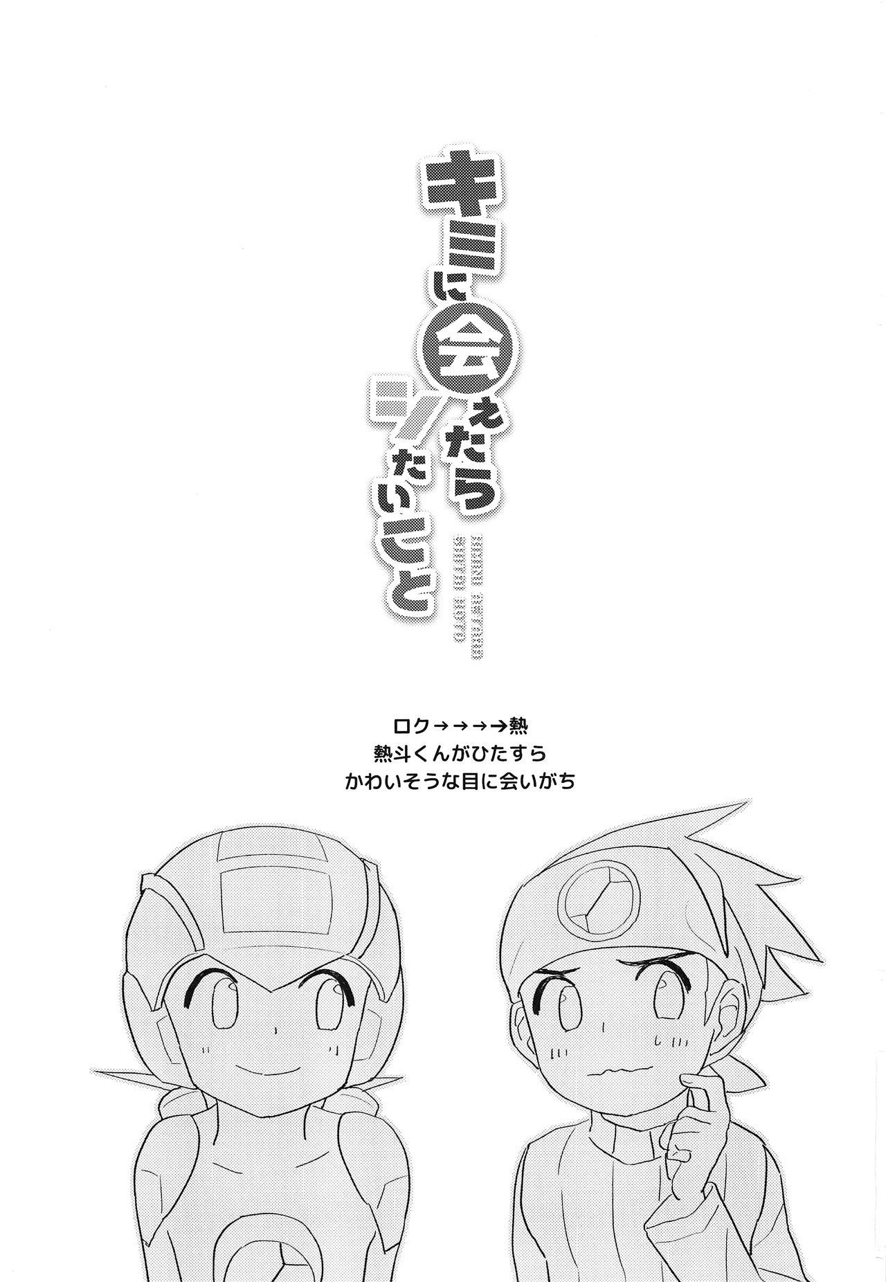 Ghetto Kimi ni Aetara Shitai Koto - Megaman battle network Pervert - Page 2
