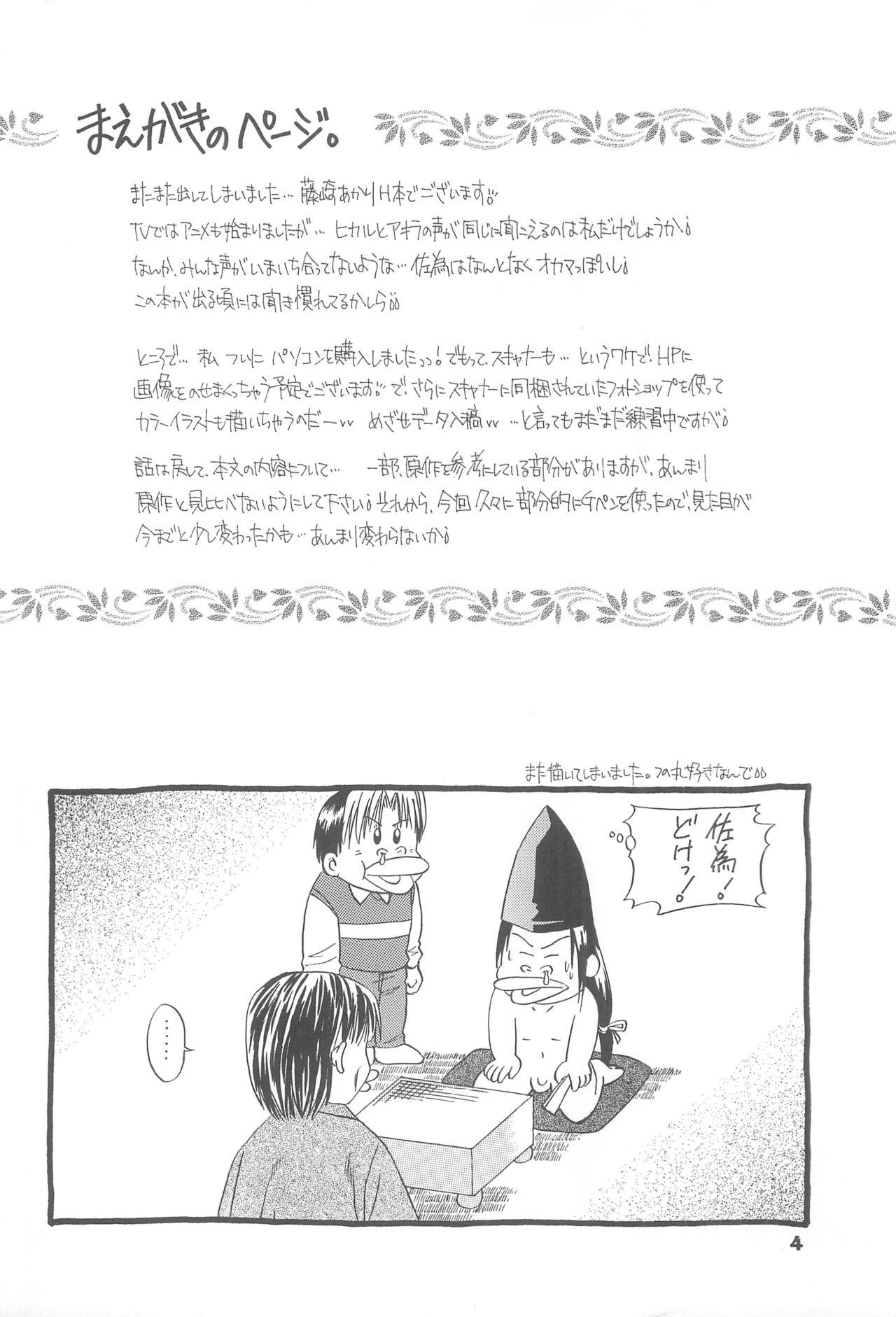 Girl Girl Spotlight 2 - Hikaru no go Gay Physicals - Page 3