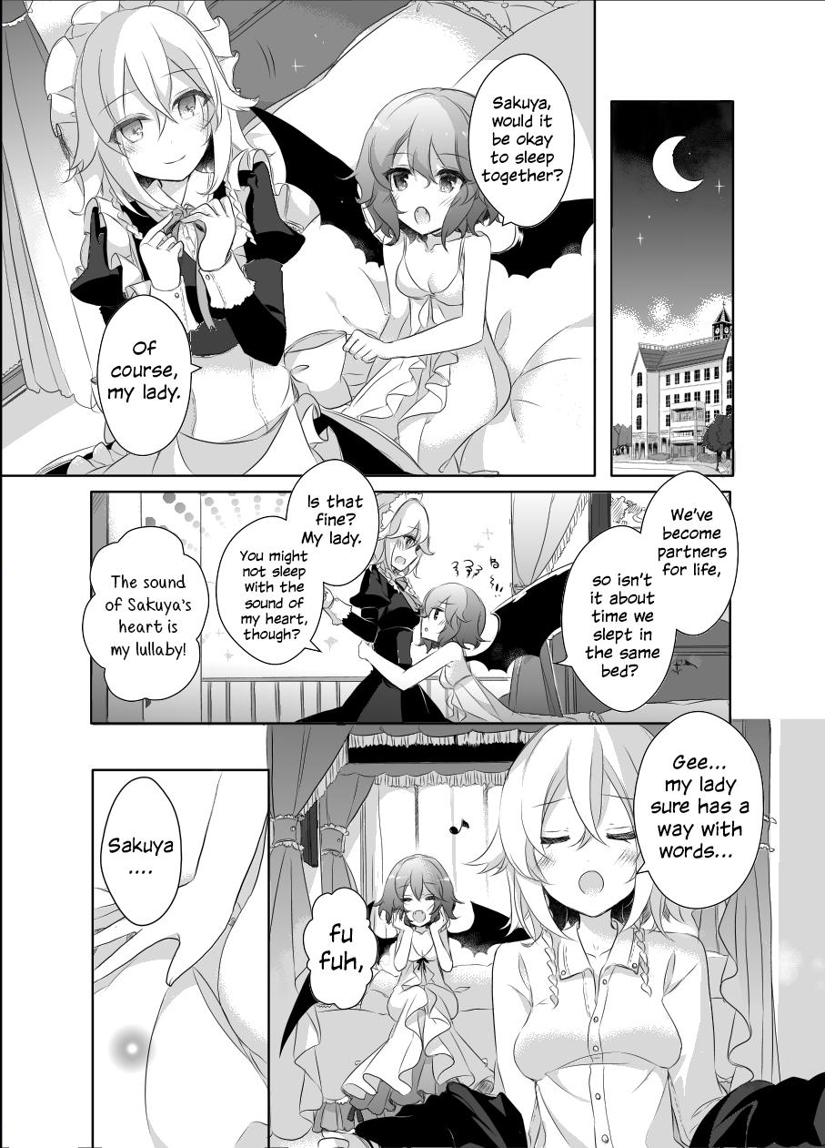 Bailando Kimi to Pillow Talk - Pillow talk with you - Touhou project Scissoring - Page 2