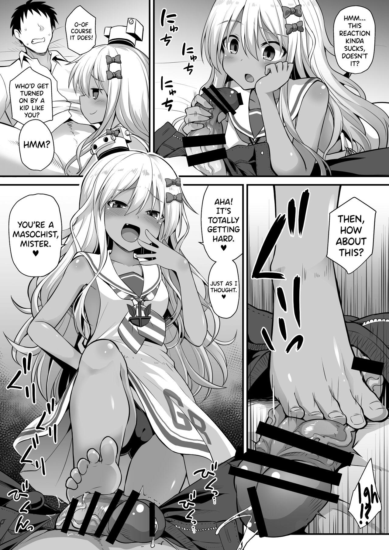 Softcore [Akutensoushin (Kokutou Nikke)] Kanmusu Chakunin Zenya - Grecale-chan no Mesugaki Joui Play (Kantai Collection -KanColle-) [English] [biribiri] [Digital] - Kantai collection Brazzers - Page 9