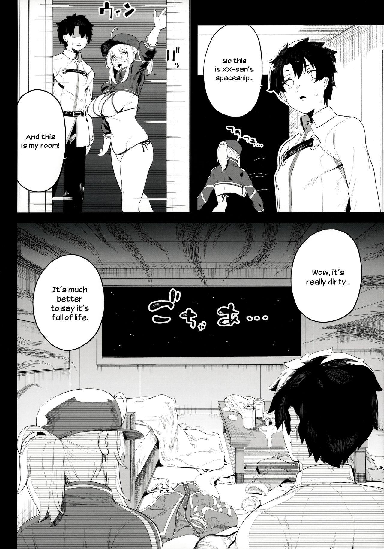 Sixtynine Ginga OL wa Yottemo Kakkoii Onee-san desu ka? XX | Is the Galactic Office Lady Still Cool When She's Drunk? XX - Fate grand order Camsex - Page 9