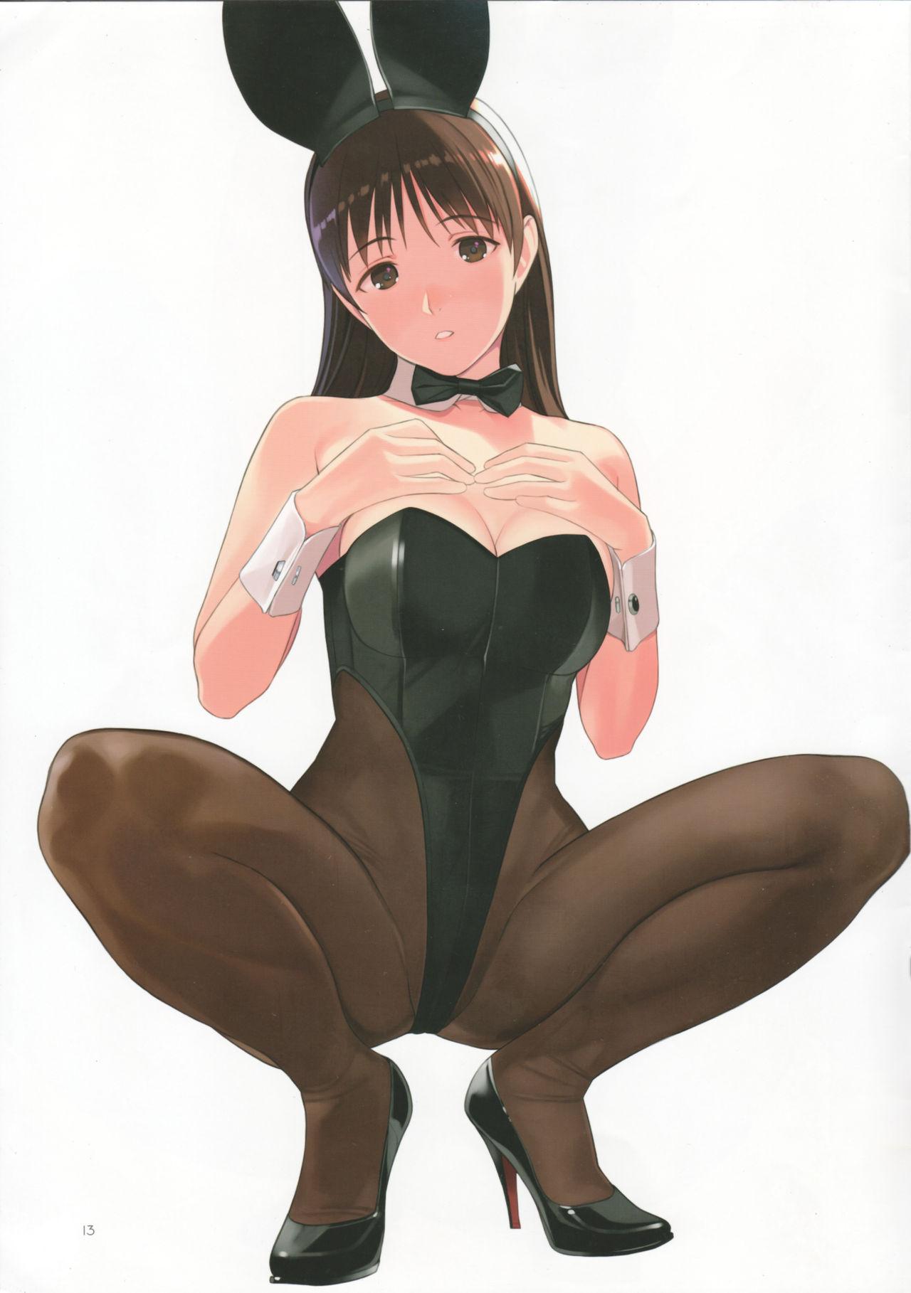 Nitta-san no Chou High Leg Bunny Seikatsu 12