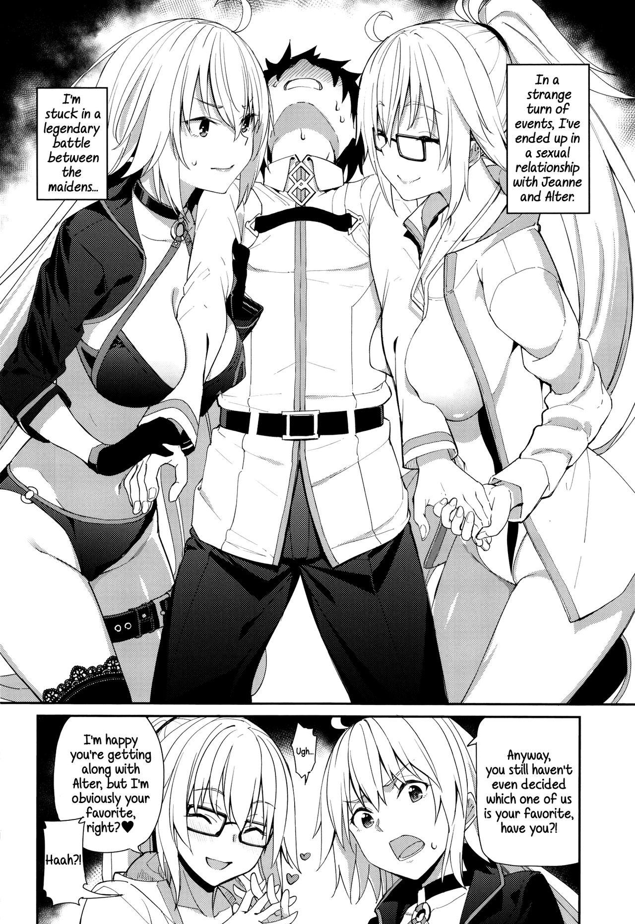 Jeanne to Alter no Sakusei Shuukan | A Week Of Getting Milked By Jeanne And Alter 2