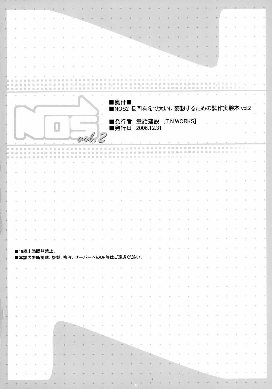 NOS vol. 2 Nagato Yuki de Ooini Mousou Suru Tame no Shisaku Jikken Hon 28