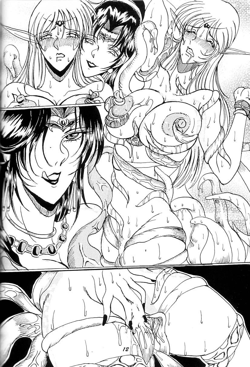Fucked Kyouen no Elf - Record of lodoss war Small - Page 11