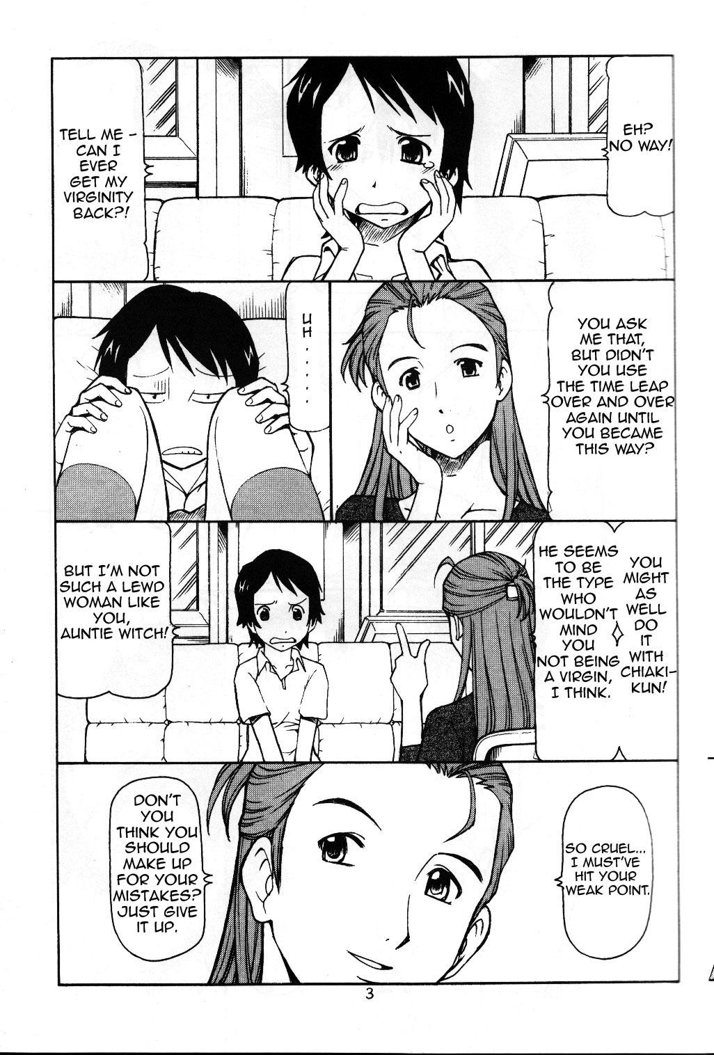 Ass Sex Toki o Kakeru Shoujo after | The Nympho That Leapt Through Time - The girl who leapt through time Pussy Fucking - Page 4
