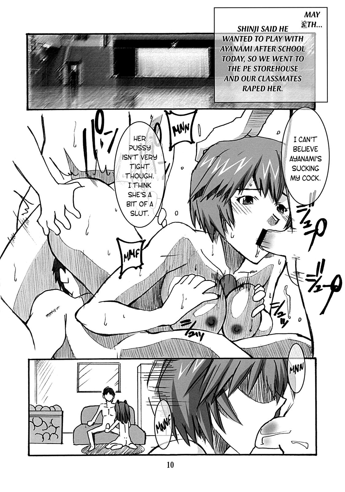 Titties Asuka's Diary 01 - Neon genesis evangelion Gay Public - Page 10