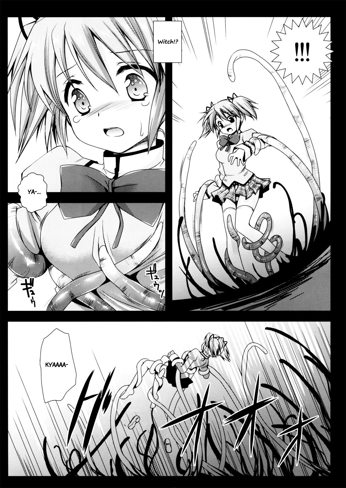 Hogtied MadoMagi - Puella magi madoka magica Cornudo - Page 5